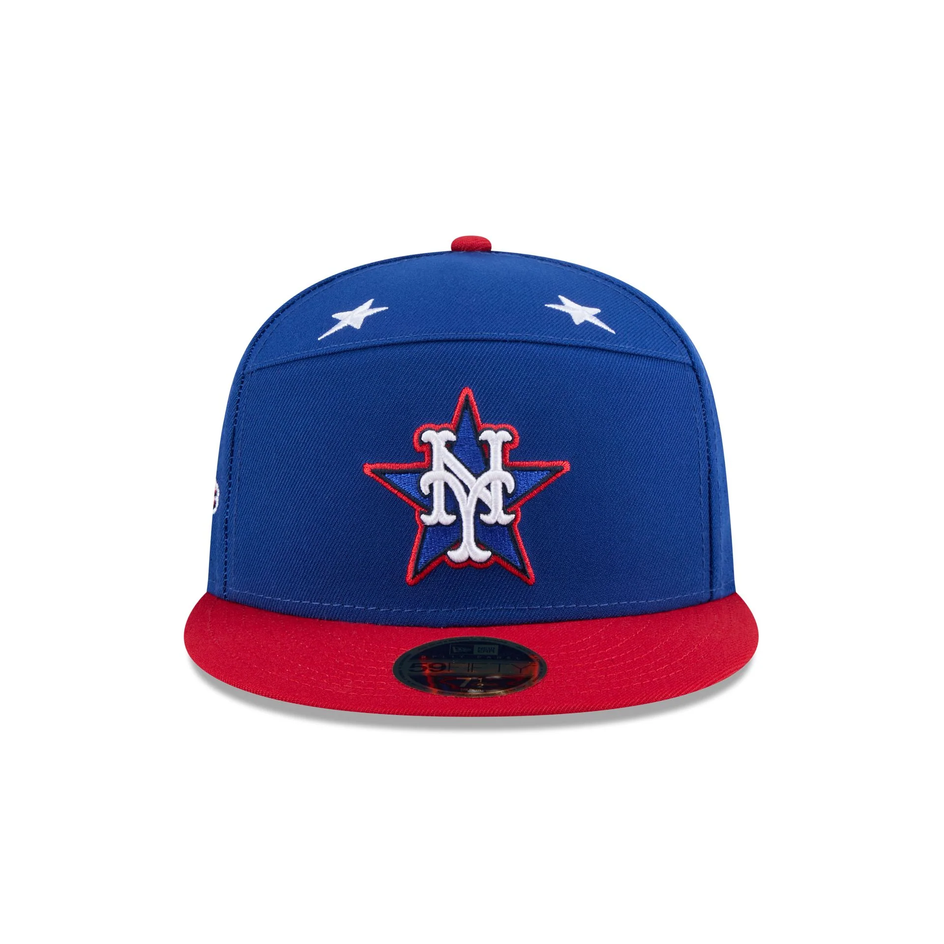 New York Mets 2025 All-Star Game Workout Split Panel 59FIFTY Fitted Hat