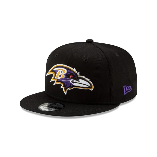Baltimore Ravens Black 9FIFTY Snapback Hat