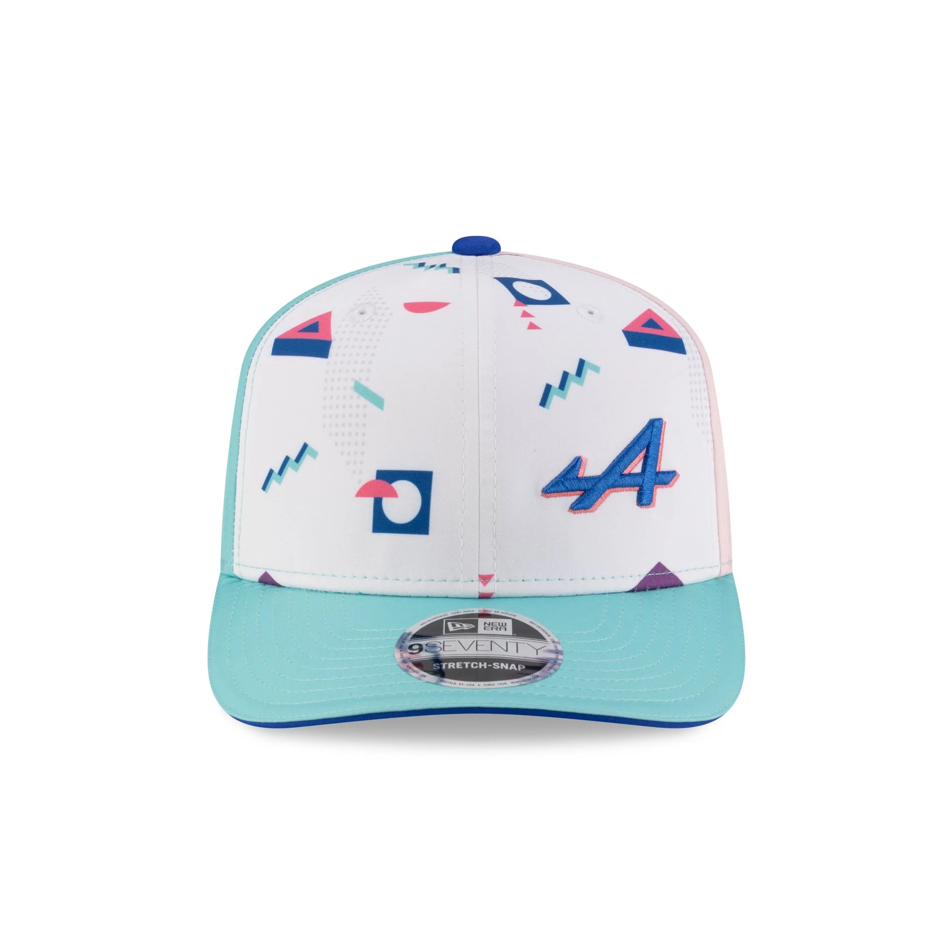 2025 Miami Race Special BWT Alpine F1 Team 9SEVENTY Stretch-Snap Hat