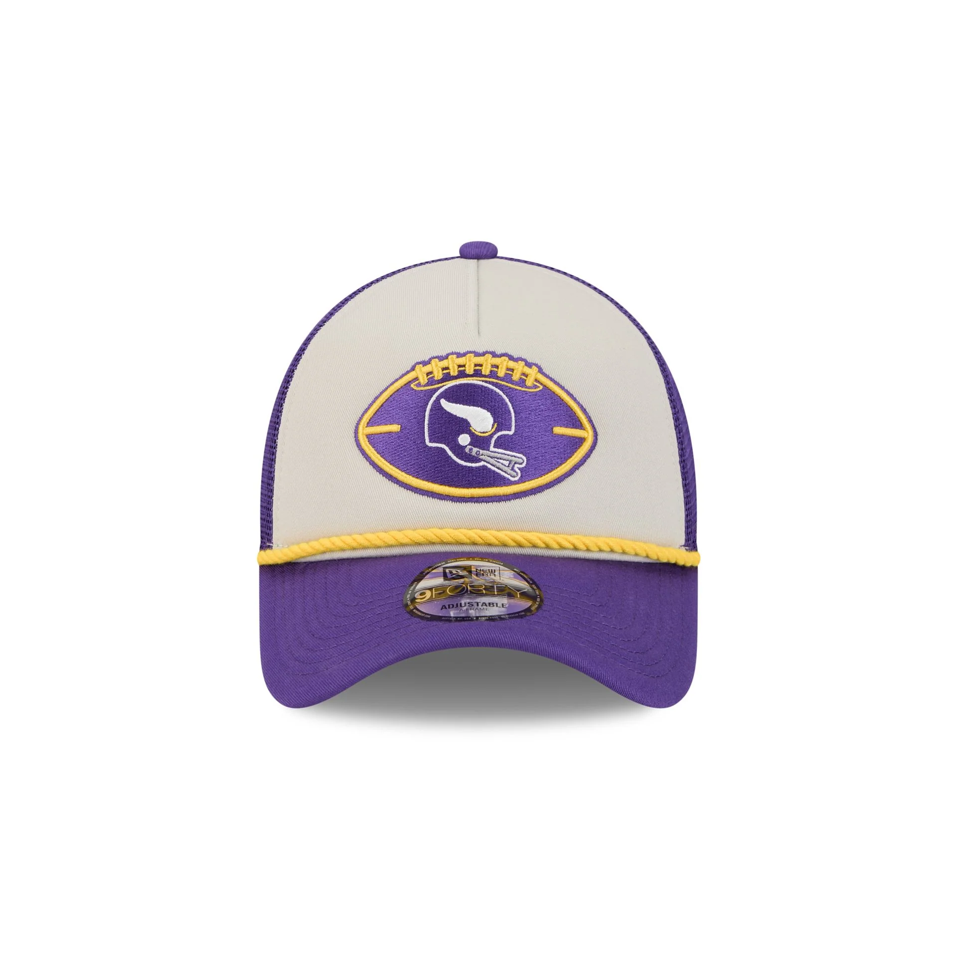 Minnesota Vikings 2024 Historic Sideline 9FORTY A-Frame Snapback Hat