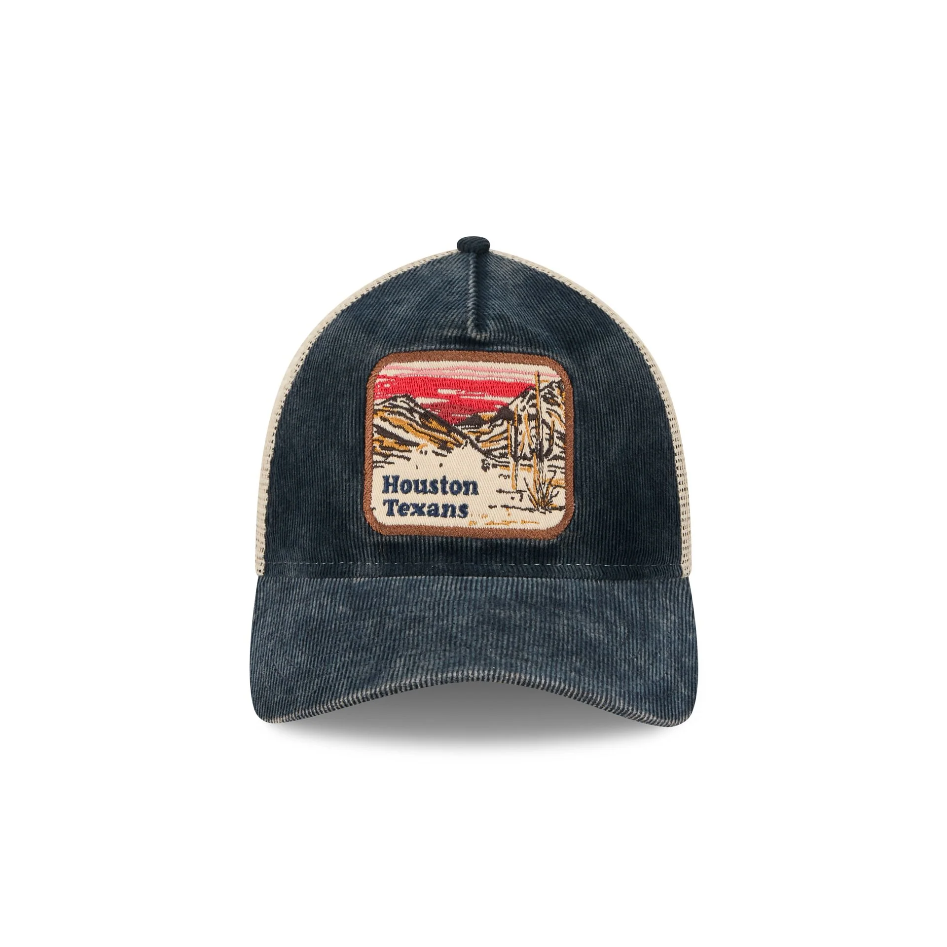 Houston Texans Vintage Landscape 9TWENTY A-Frame Trucker Hat