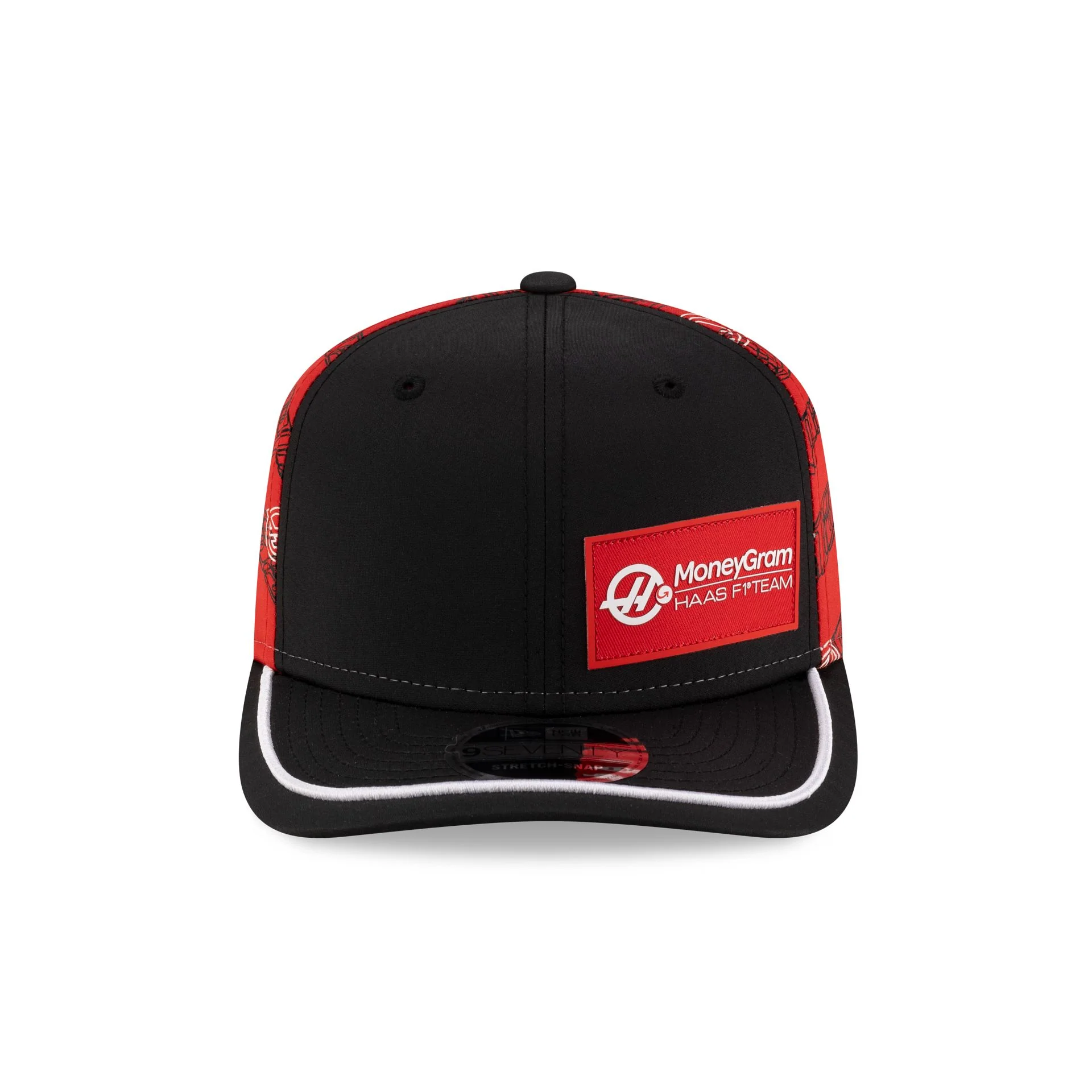 2025 Japan Race Special MoneyGram Haas F1 Team 9SEVENTY Stretch-Snap Hat