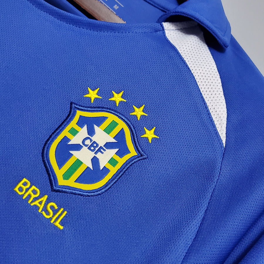 Brazil Away Jersey 2002 Retro