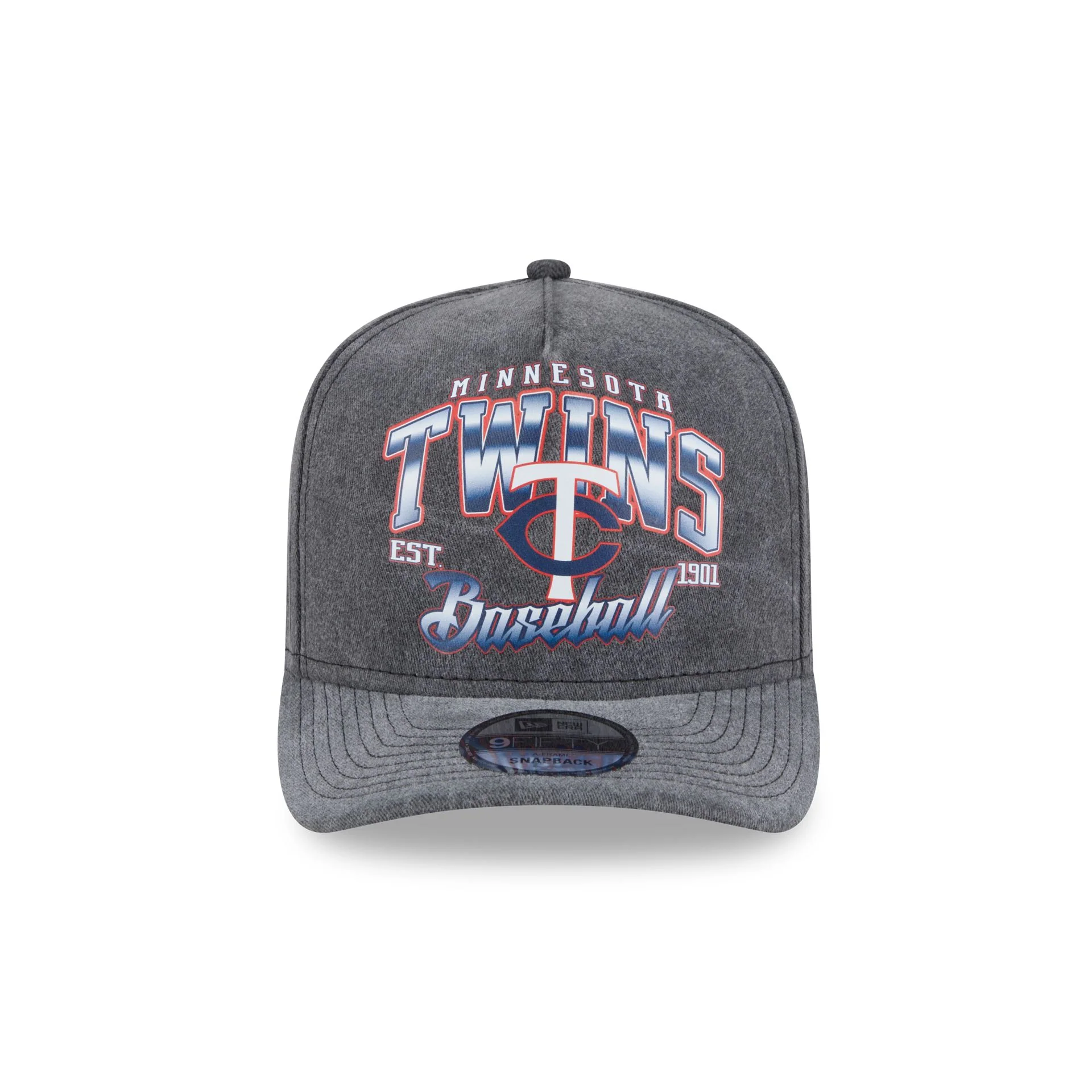 Minnesota Twins Washed 9FIFTY A-Frame Snapback Hat
