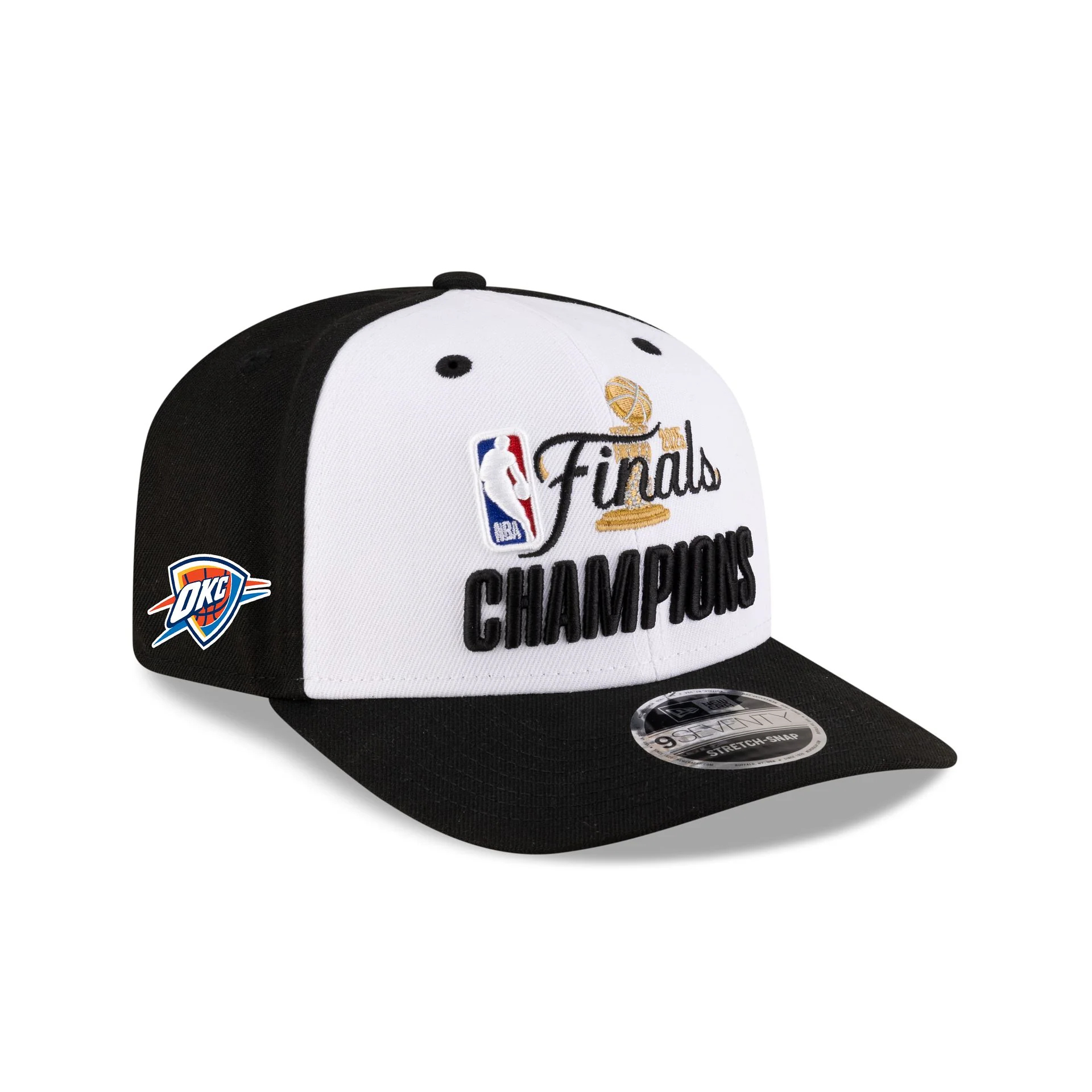 Oklahoma City Thunder 2025 NBA Champions Parade 9SEVENTY Stretch-Snap Hat