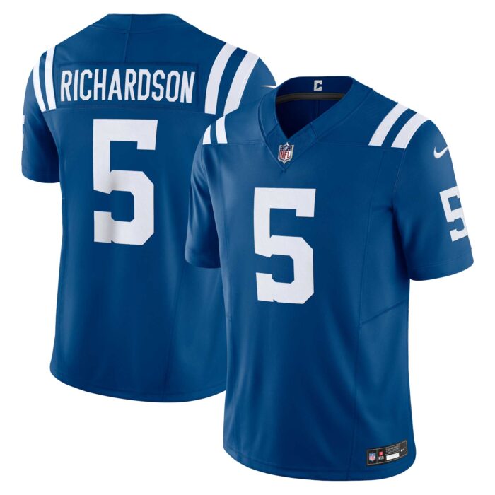 Men’s Indianapolis Colts Anthony Richardson Nike Royal Vapor F.U.S.E. Limited Jersey