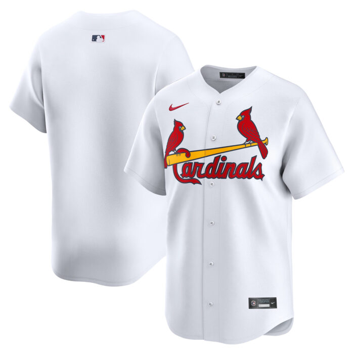 Men’s St. Louis Cardinals Nike White Home Limited Jersey