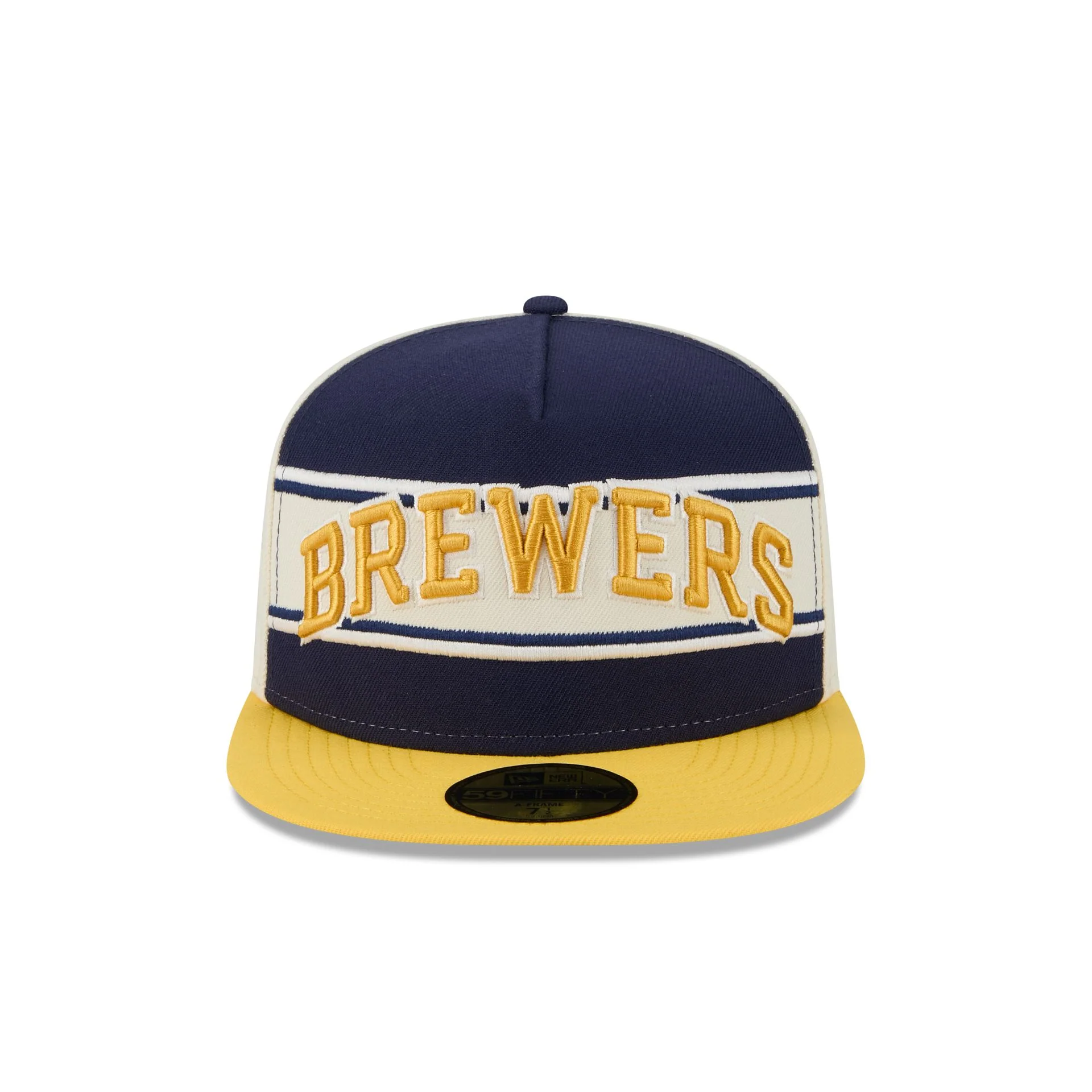 Milwaukee Brewers Summer Derby 59FIFTY A-Frame Fitted Hat