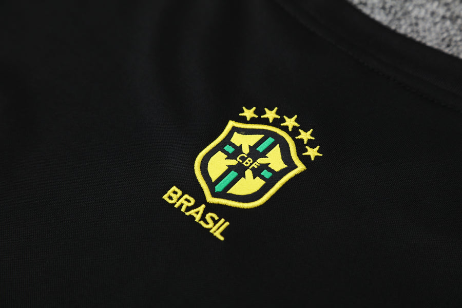 Kit Tank Top + Shorts Brazil Christ the Redeemer Blue Training 25/26