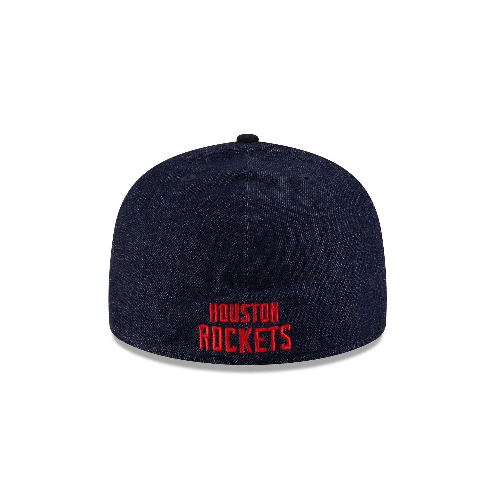 Houston Rockets Navy Denim 59FIFTY A-Frame Fitted Hat