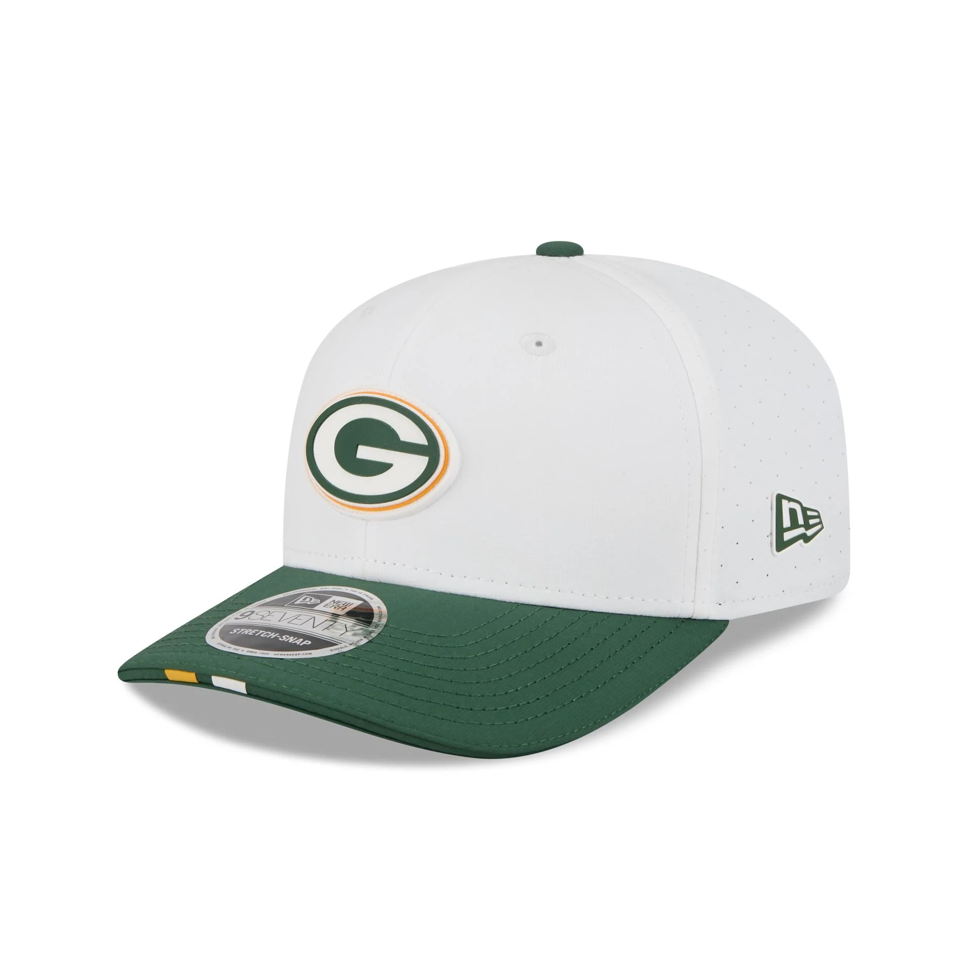 Green Bay Packers 2025 Training 9SEVENTY Stretch-Snap Hat