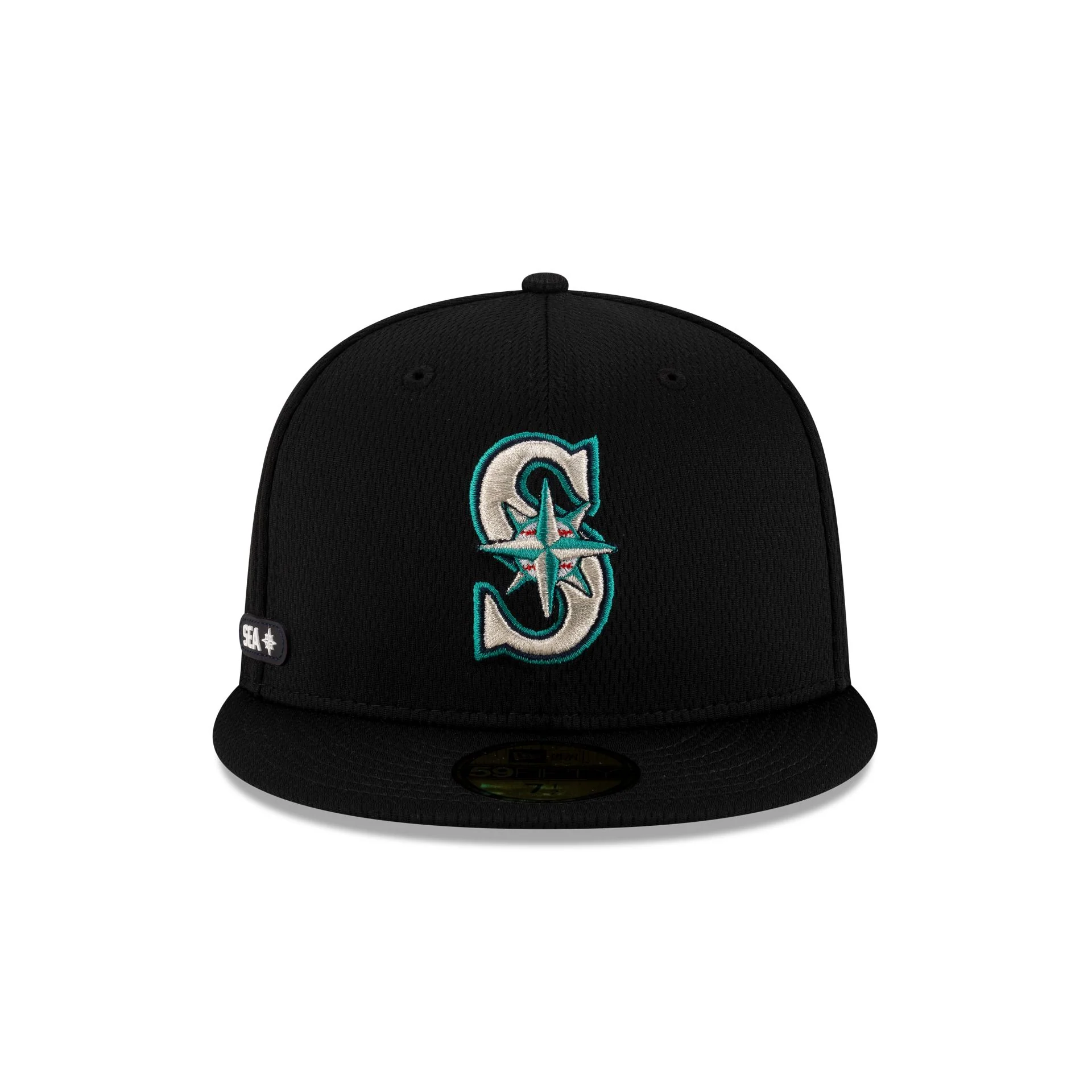 Seattle Mariners 2025 Clubhouse Black 59FIFTY Fitted Hat