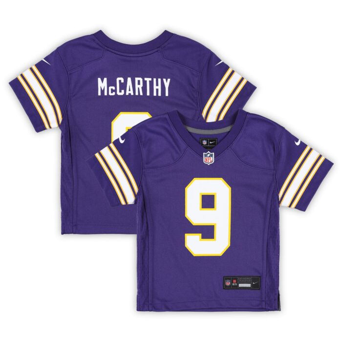 Infant Minnesota Vikings J.J. McCarthy Nike Purple Alternate Player Game Jersey