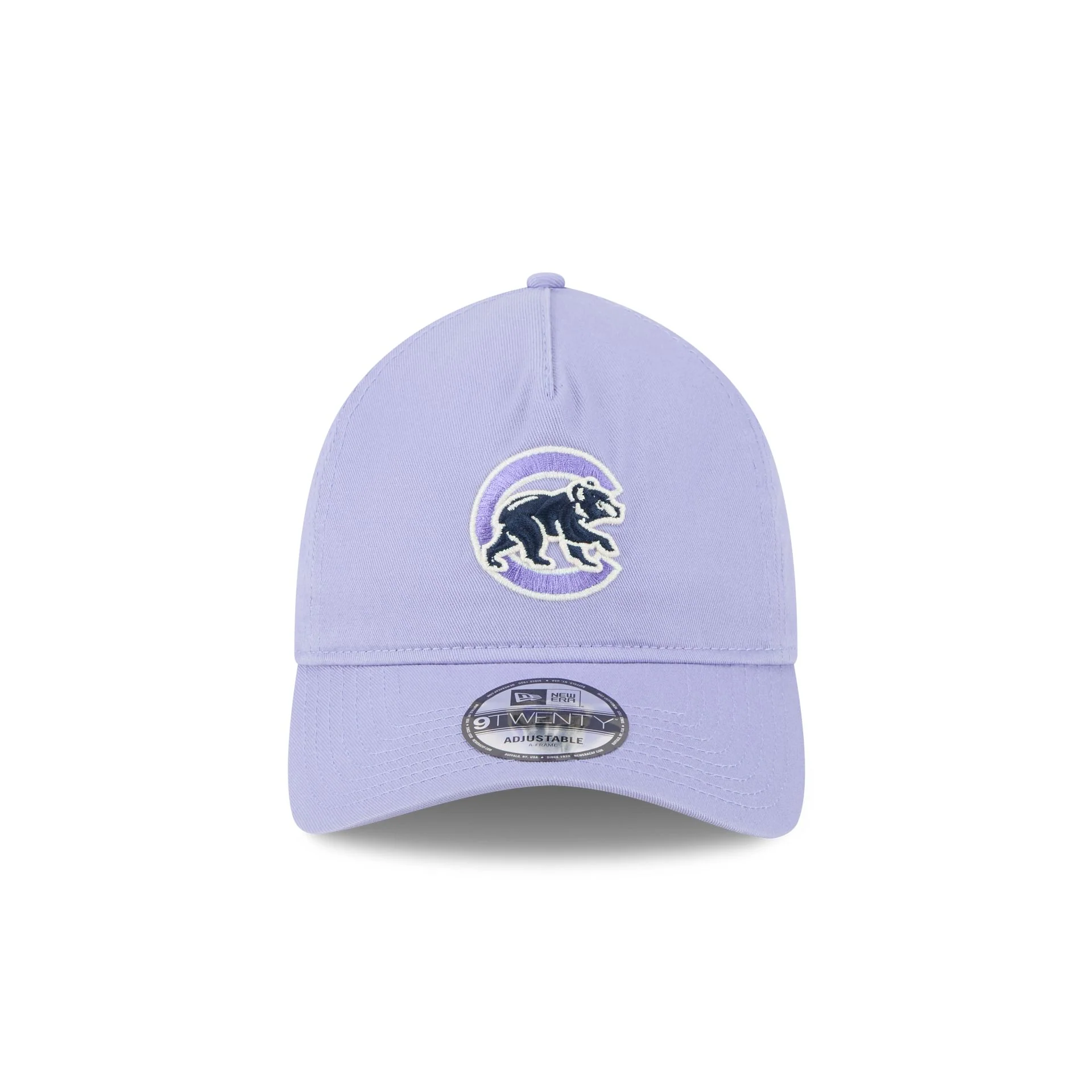 Chicago Cubs Lavender 9TWENTY A-Frame Adjustable Hat