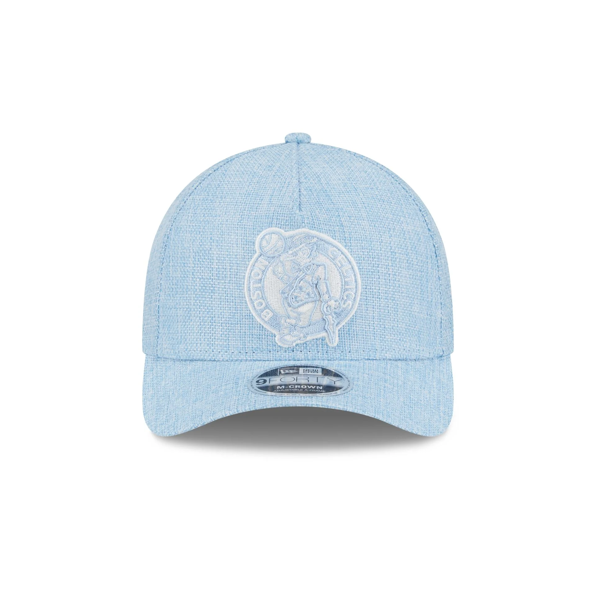 Boston Celtics Cotton Weaver Blue 9FORTY M-Crown A-Frame Snapback Hat
