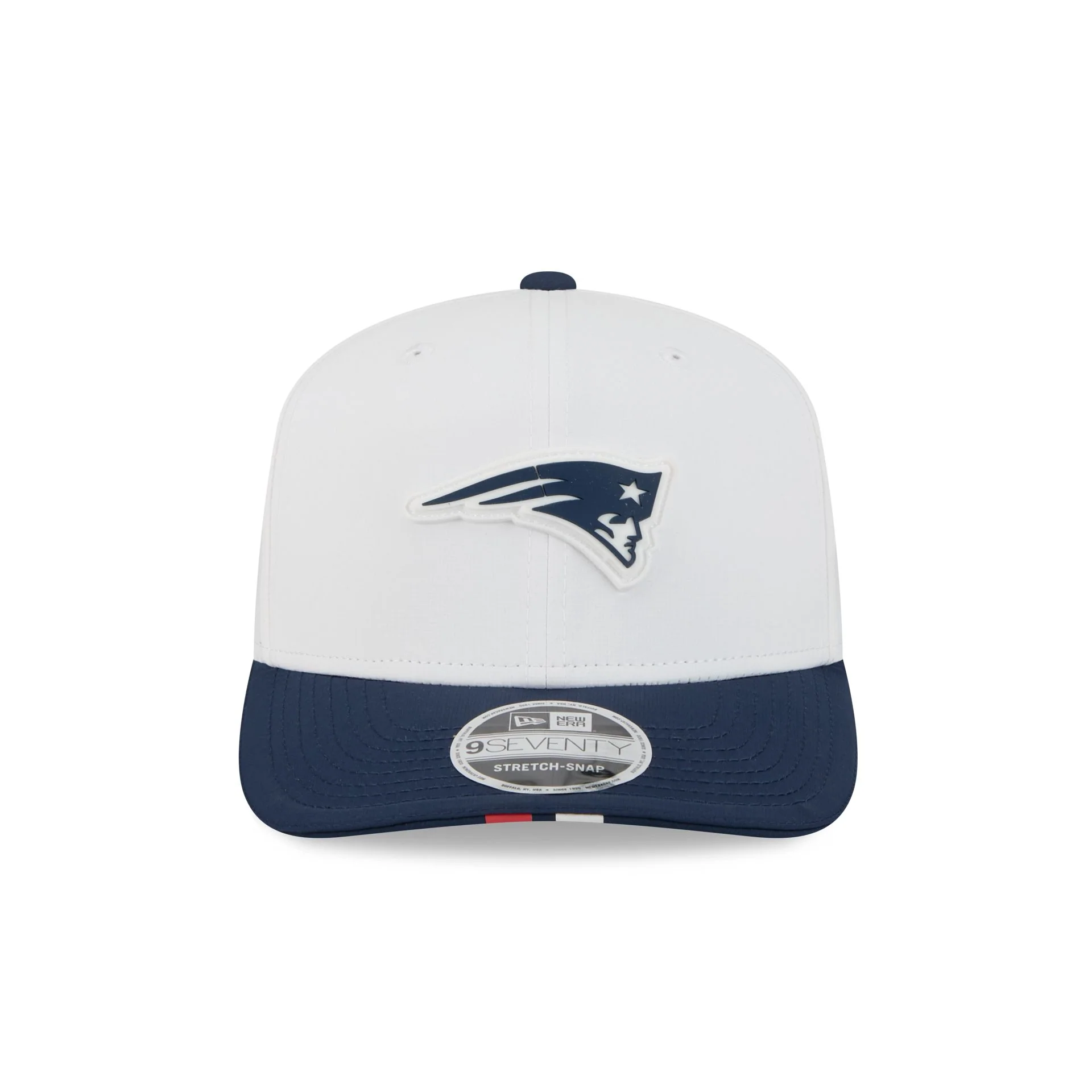 New England Patriots 2025 Training 9SEVENTY Stretch-Snap Hat