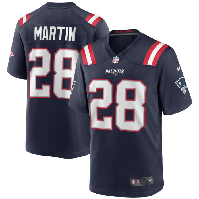 Men’s New England Patriots Curtis Martin Nike Navy Game Retired Player Jersey