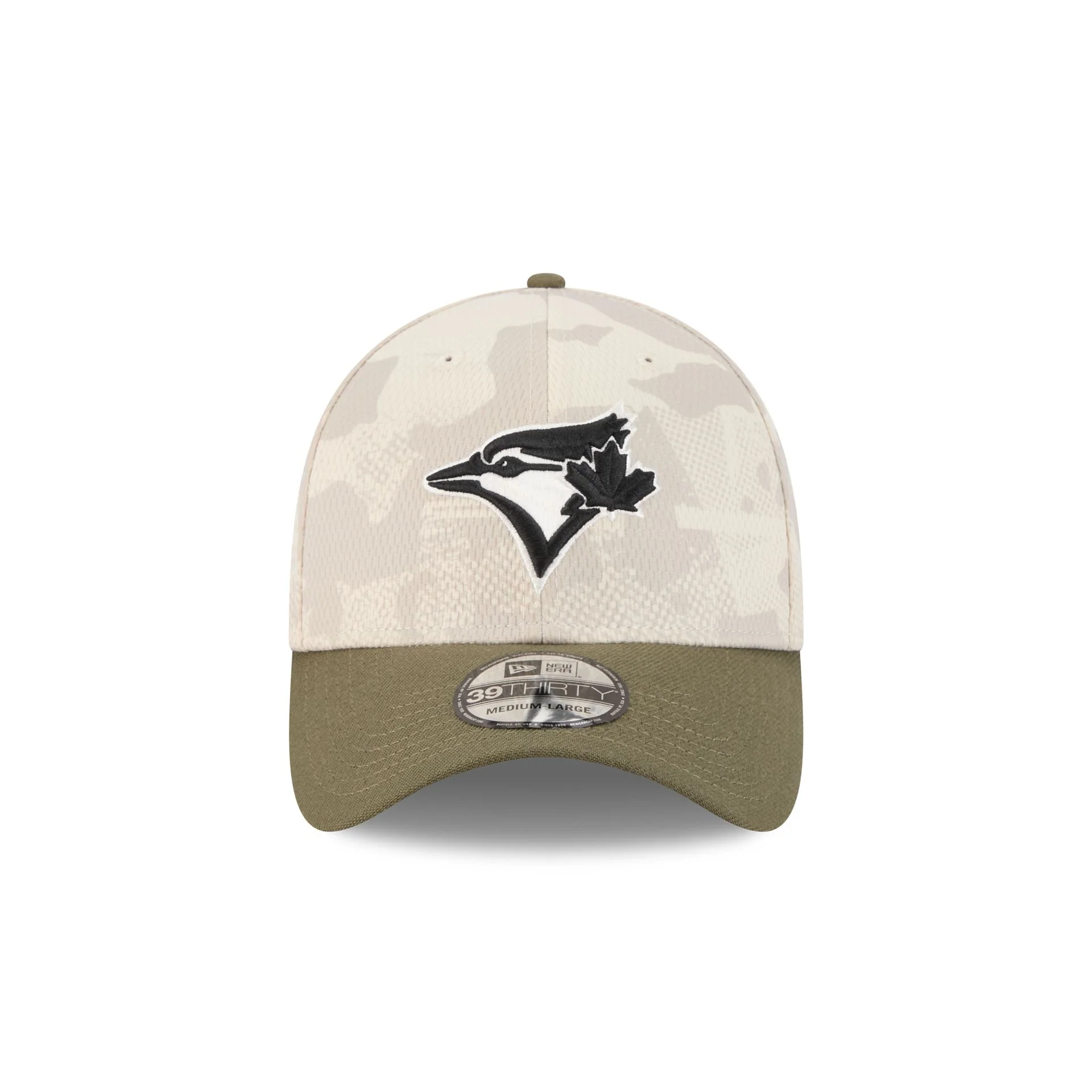 Toronto Blue Jays Armed Forces Day 2025 39THIRTY Stretch Fit Hat