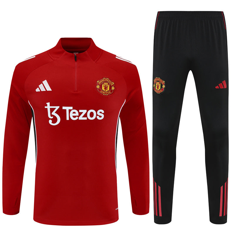 Tracksuit Manchester United Red/Black Training 25/26