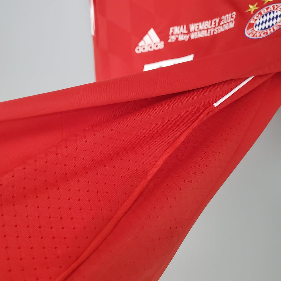 Bayern M??nchen Home Jersey 13-14 Retro Long Sleeve