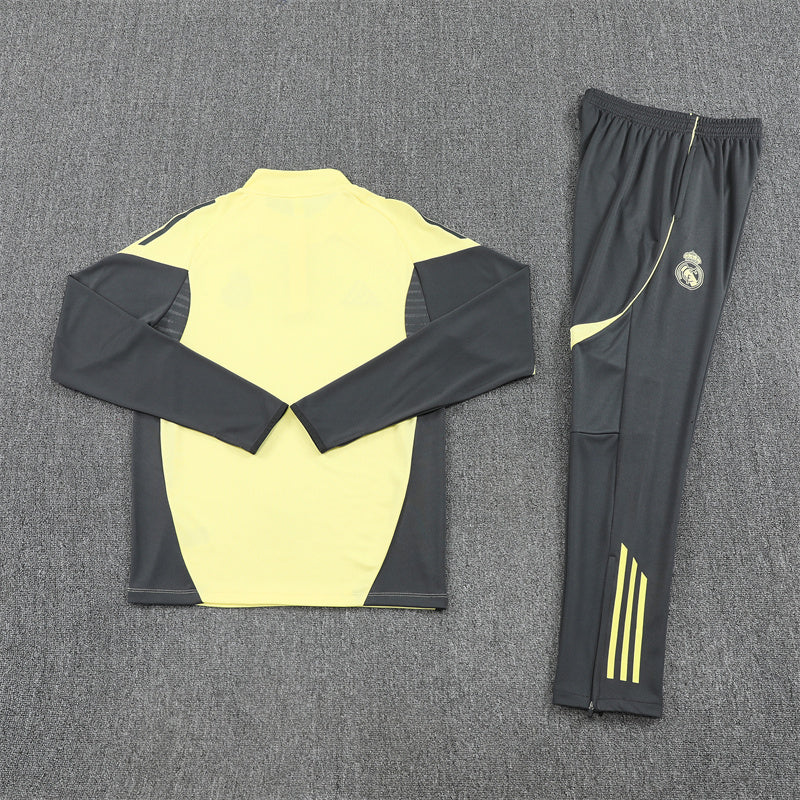 Tracksuit Real Madrid Yellow/Gray Training 25/26