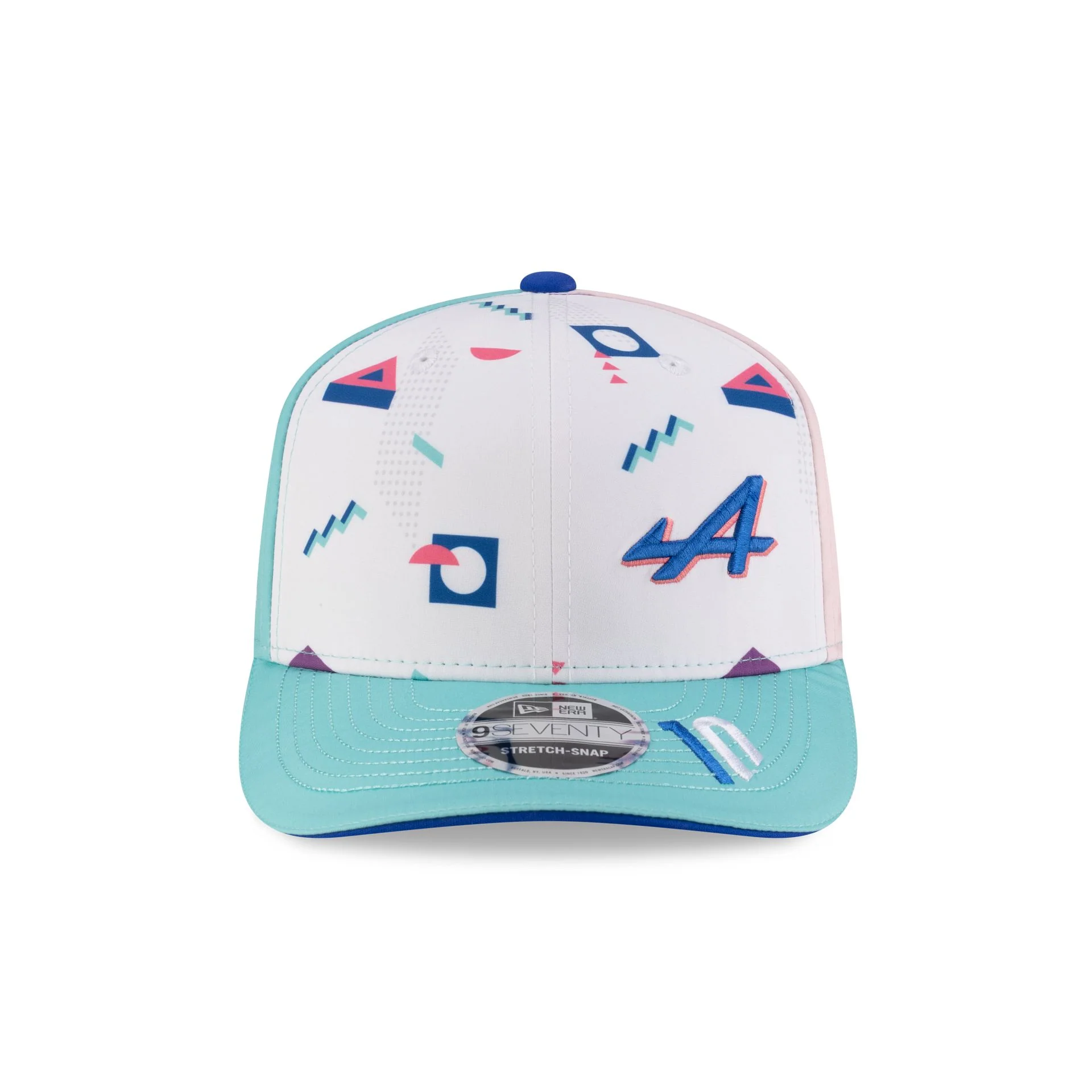 2025 Miami Race Special BWT Alpine F1 Team Pierre Gasly 9SEVENTY Stretch-Snap Hat