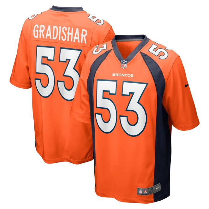 Men’s Denver Broncos Randy Gradishar Nike Orange Retired Player Game Jersey