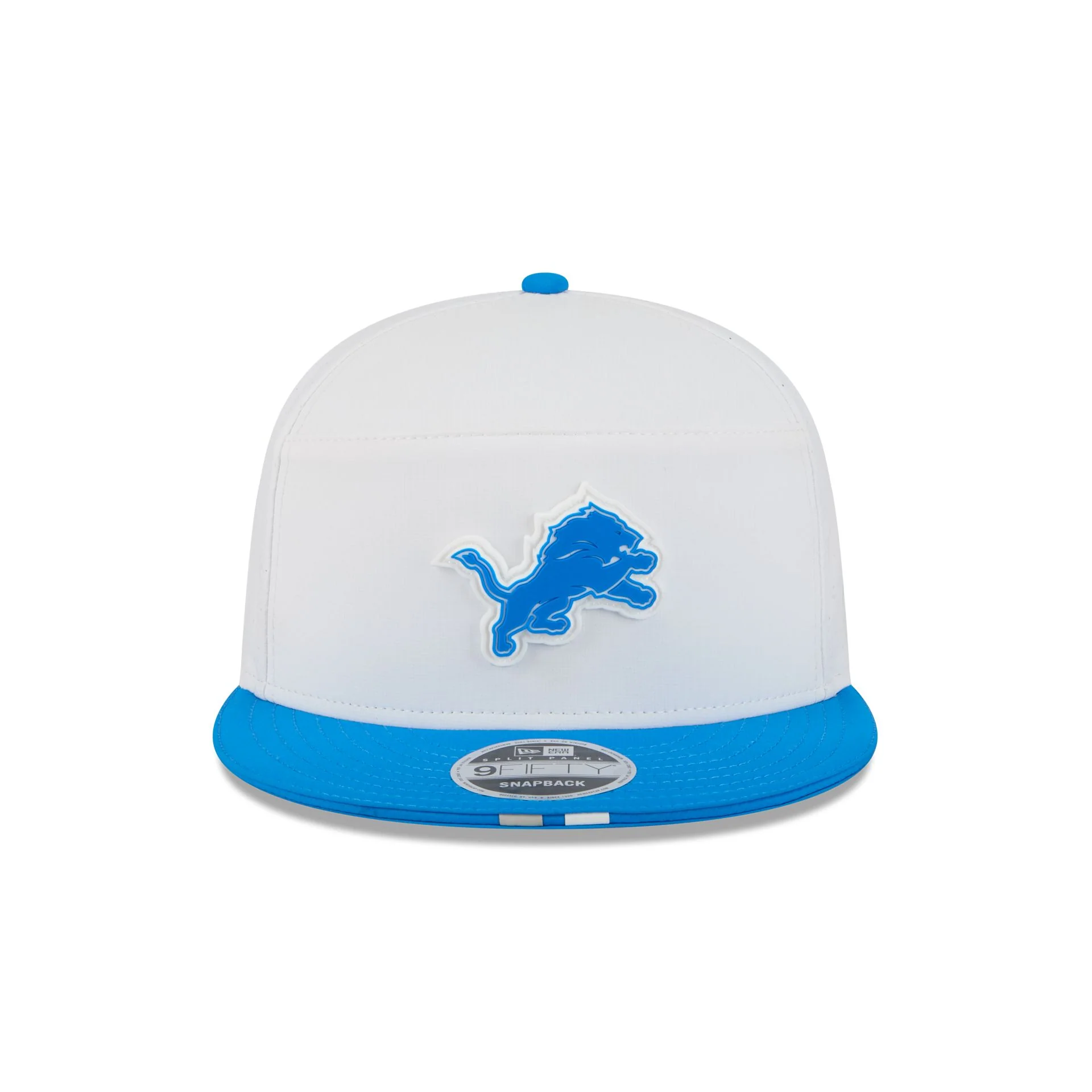Detroit Lions 2025 Training Split Panel 9FIFTY Snapback Hat