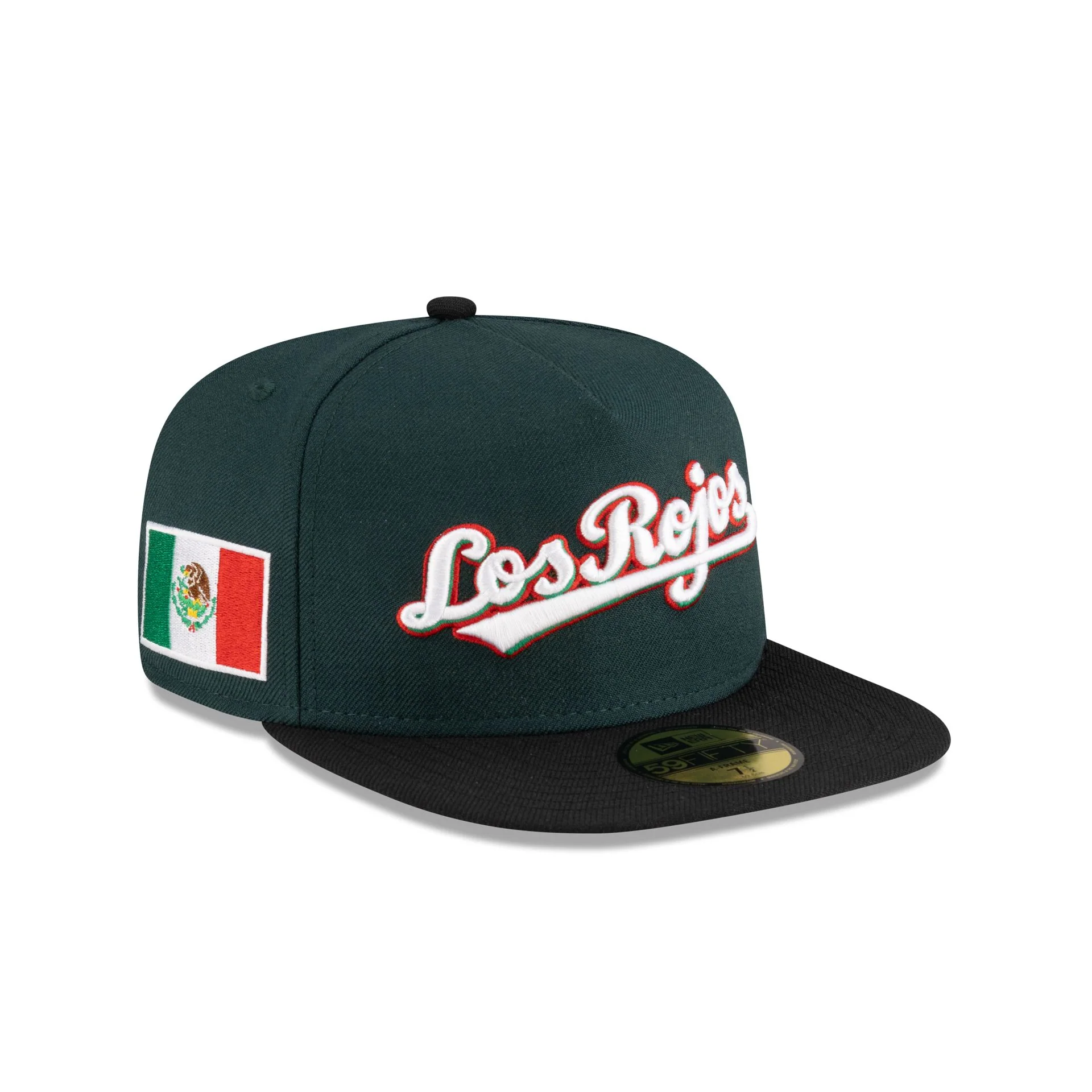 Just Caps Cinco de Mayo Cincinnati Reds 59FIFTY A-Frame Fitted Hat