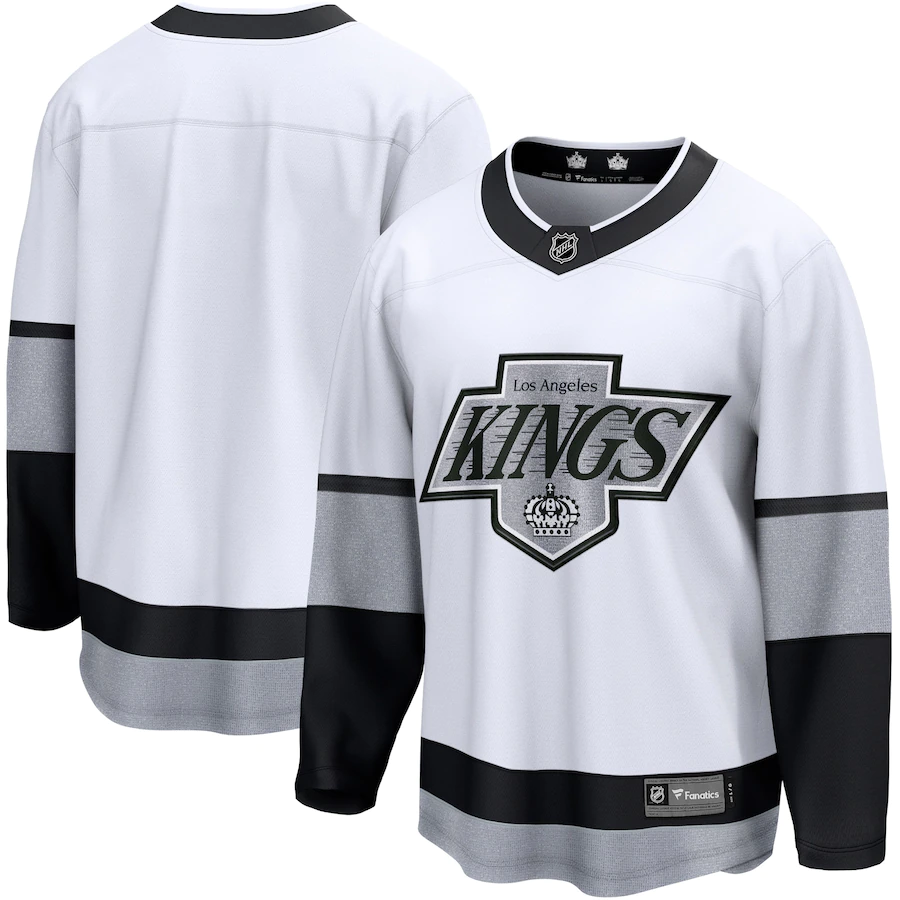 Men's Los Angeles Kings White Alternate Premier Breakaway Team Jersey