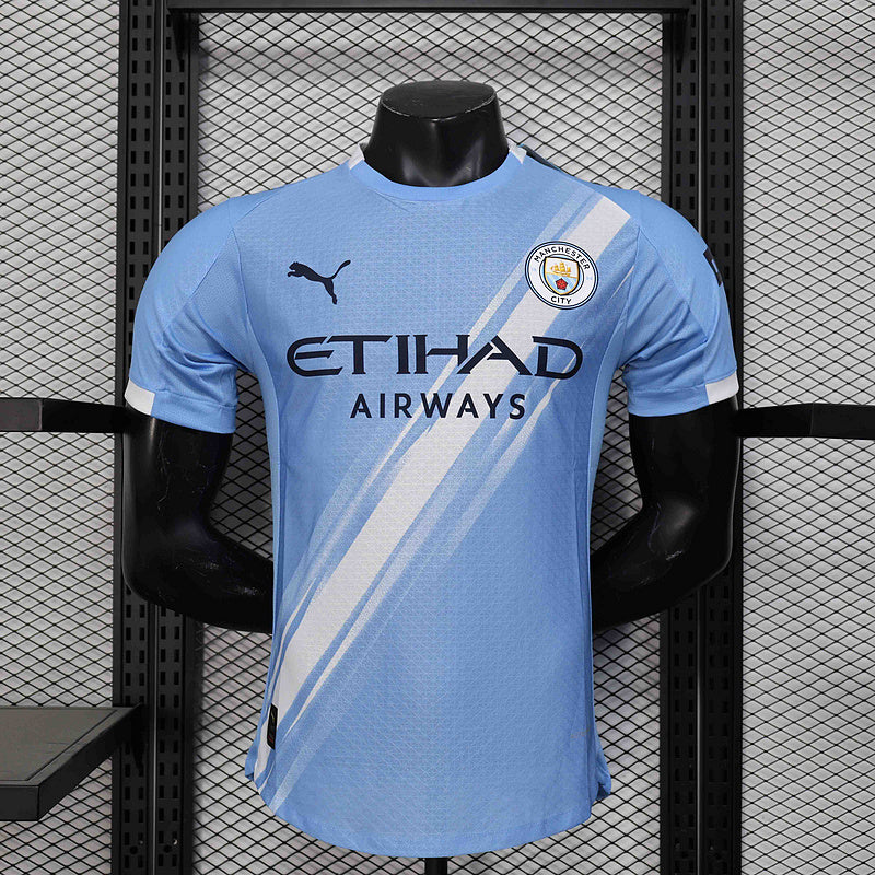 Manchester City Home 25/26 Jersey Player