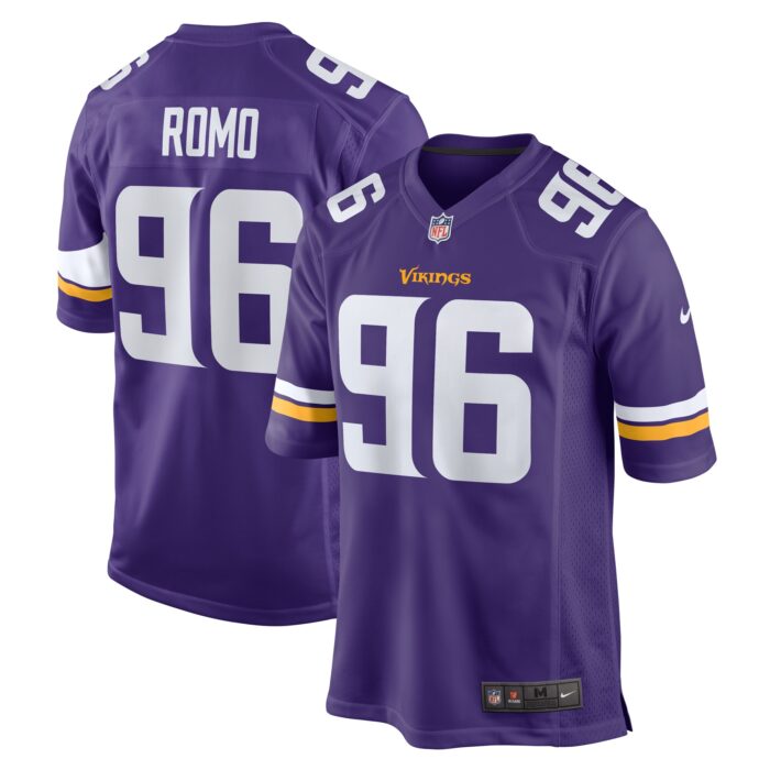 Men’s Minnesota Vikings John Parker Romo Nike Purple Game Jersey