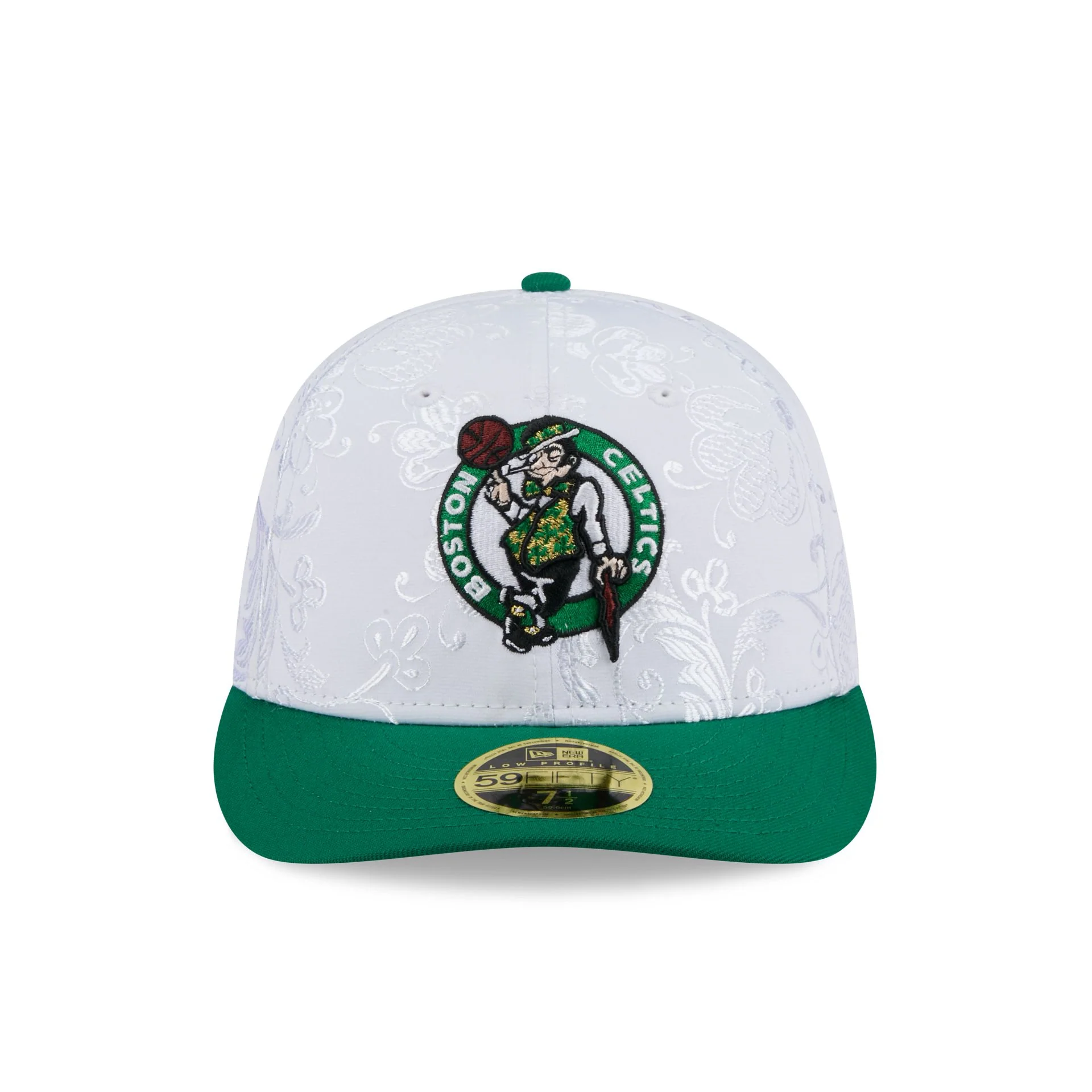 Boston Celtics Floral Shine Low Profile 59FIFTY Fitted Hat