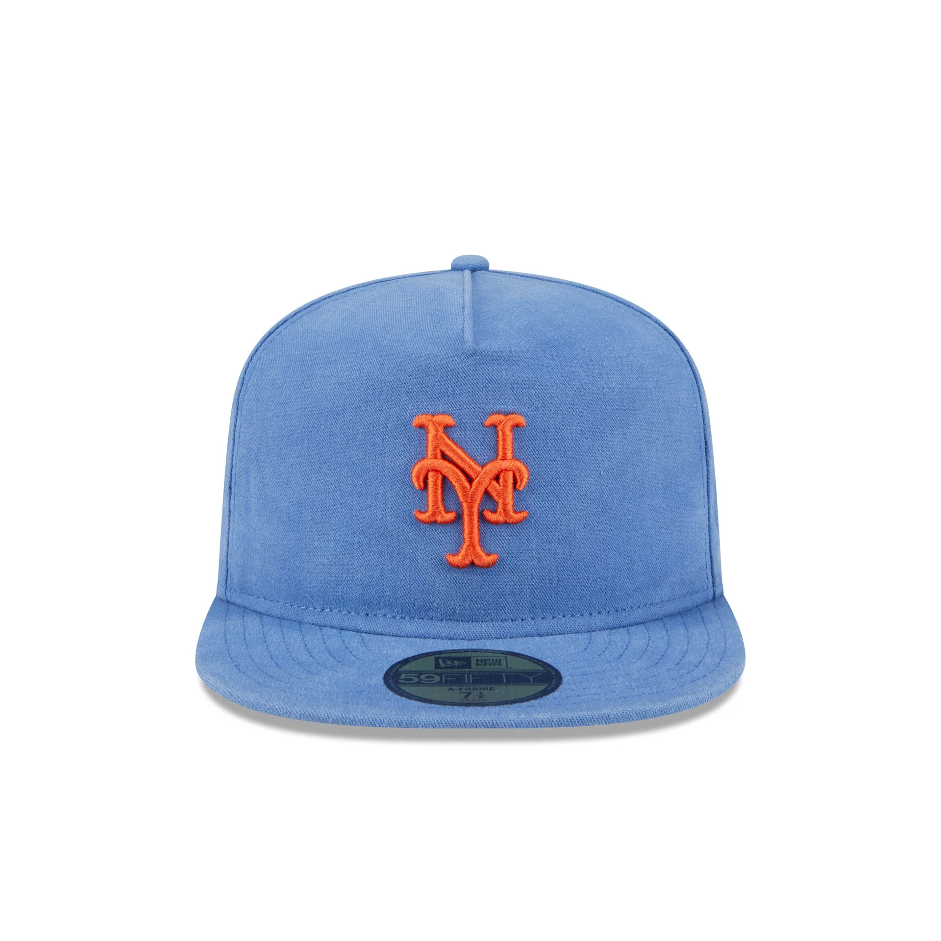 New York Mets Championship Side Flag 59FIFTY A-Frame Fitted Hat