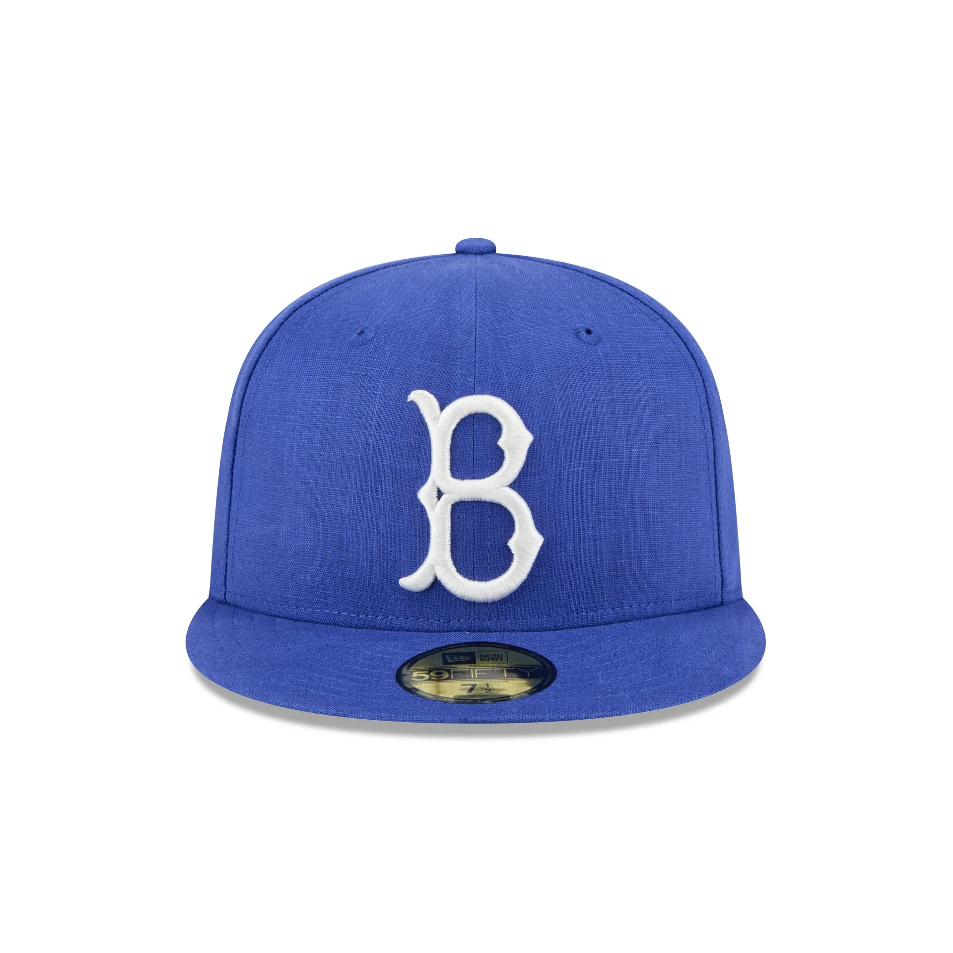 Team Linen Brooklyn Dodgers 59FIFTY Fitted Hat