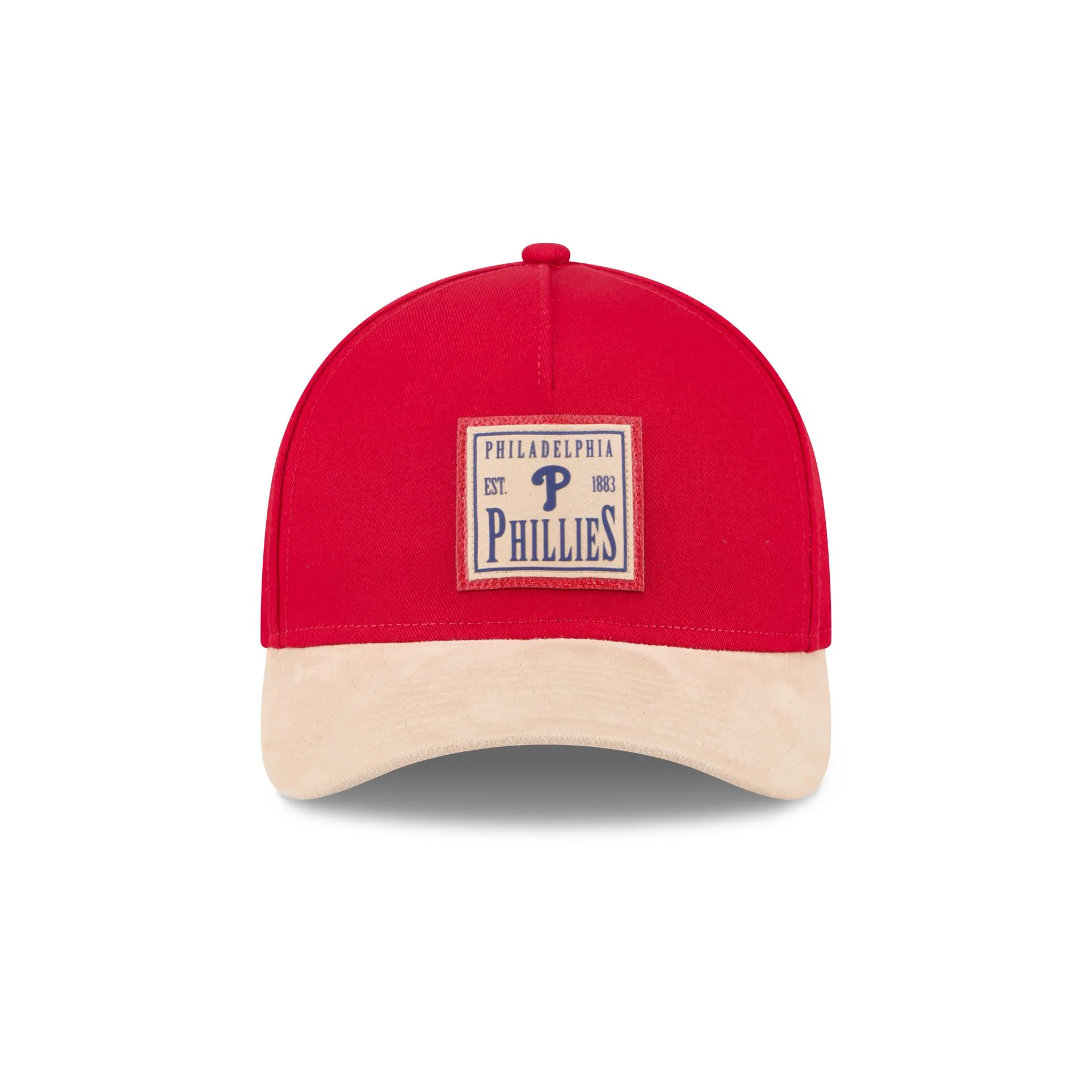 Philadelphia Phillies Suede Patch 9FORTY M-Crown A-Frame Adjustable Hat