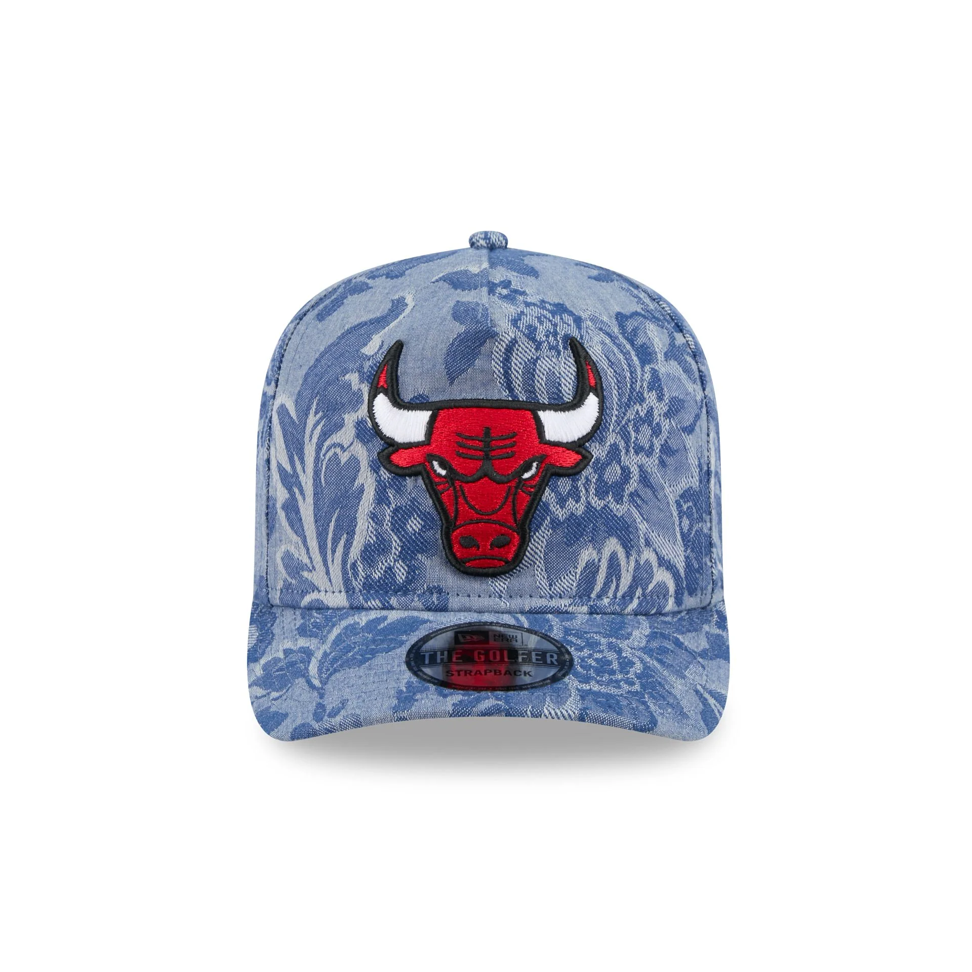 Chicago Bulls Denim Jacquard Golfer Hat