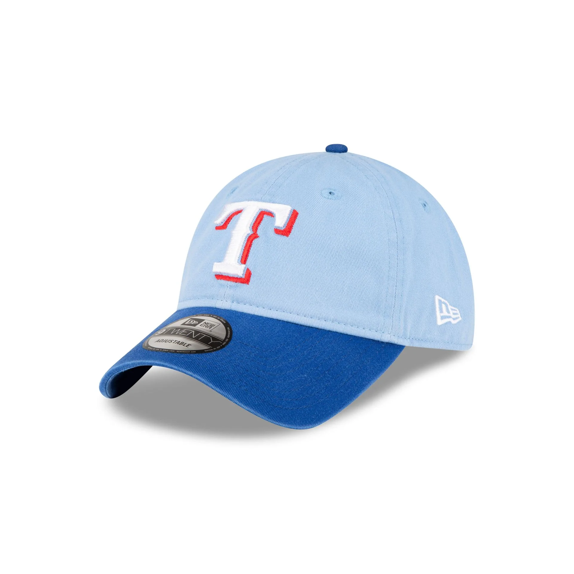 Texas Rangers Core Classic Replica Light Blue 9TWENTY Adjustable Hat