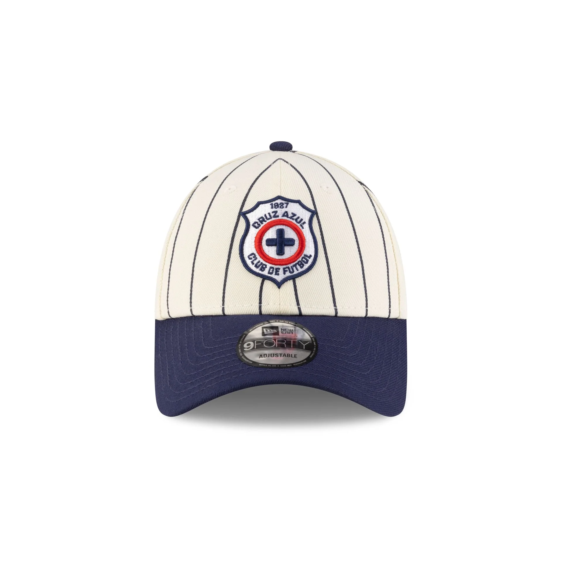 Cruz Azul Retro Pinstripe 9FORTY Snapback Hat