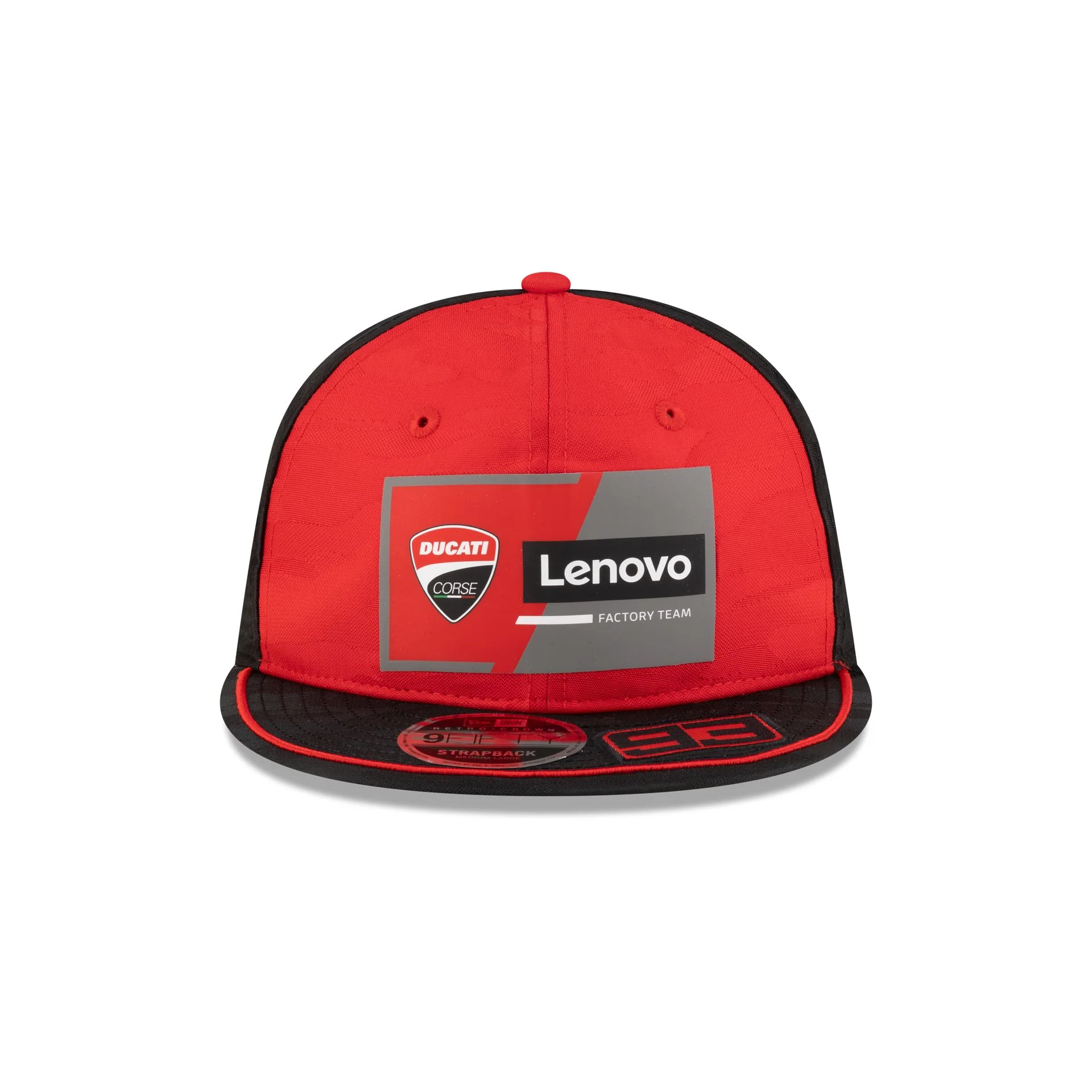 Ducati Lenovo Team MotoGP Marc Marquez Teamline Retro Crown 9FIFTY Adjustable Hat