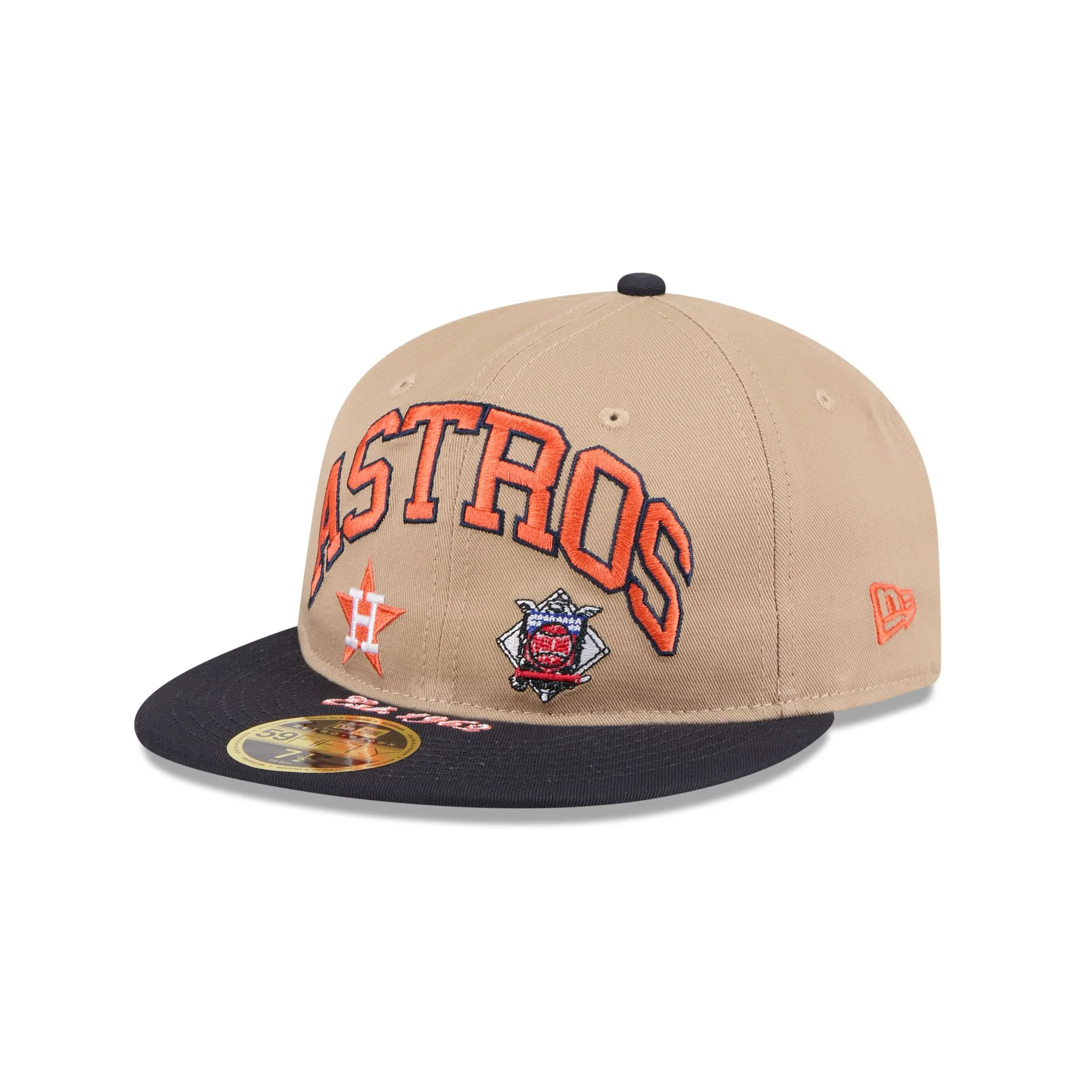 Houston Astros Camel Retro Crown 59FIFTY Fitted Hat