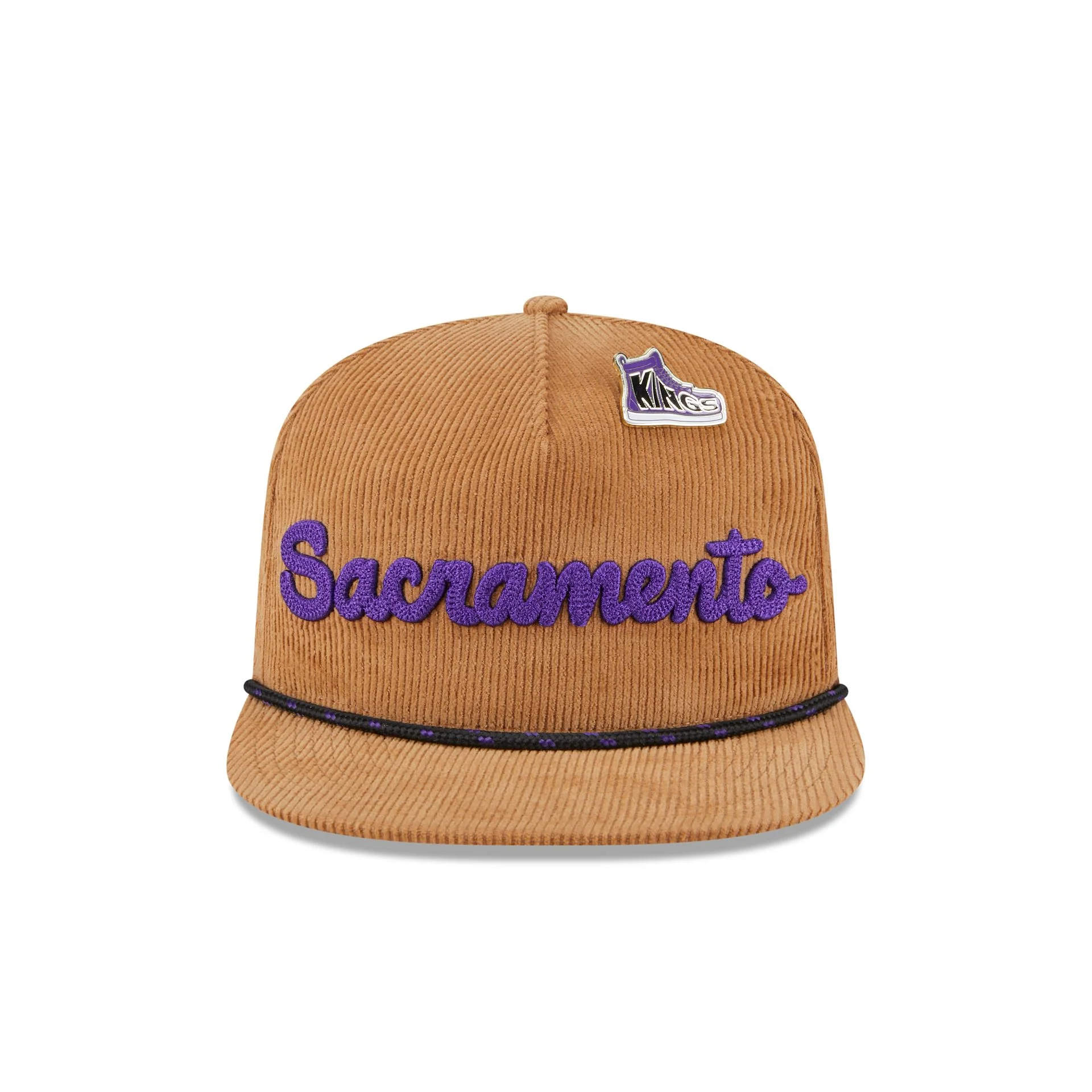 Sacramento Kings 2025 All-Star Game Fan Pack Corduroy Golfer Hat