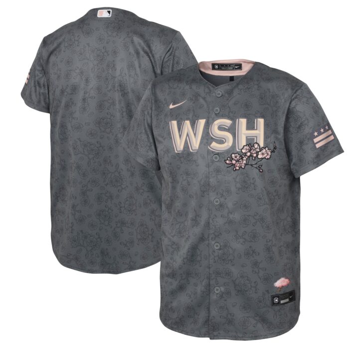 Infant Washington Nationals Nike Gray City Connect Replica Jersey
