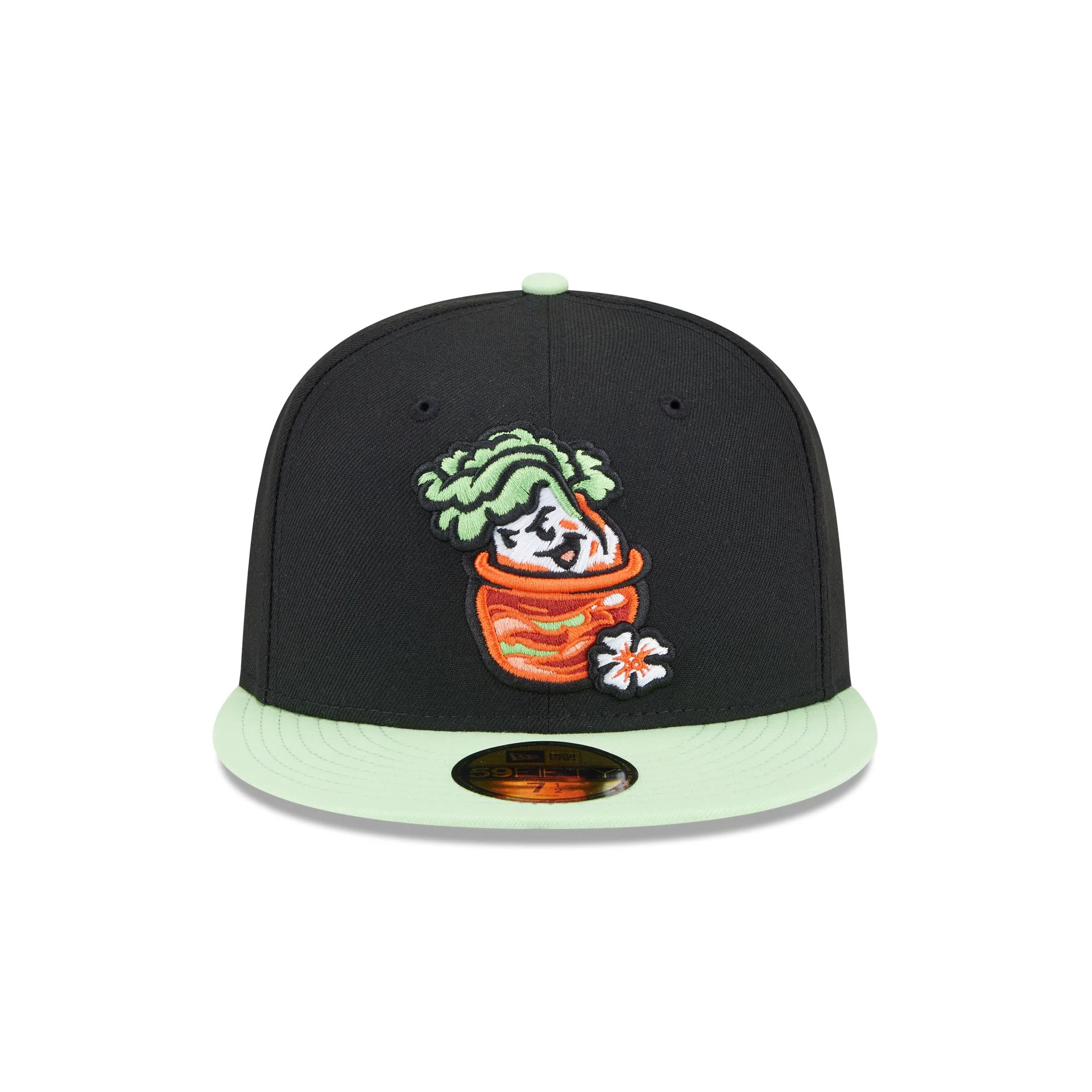 Montgomery Biscuits Theme Night Black 59FIFTY Fitted Hat