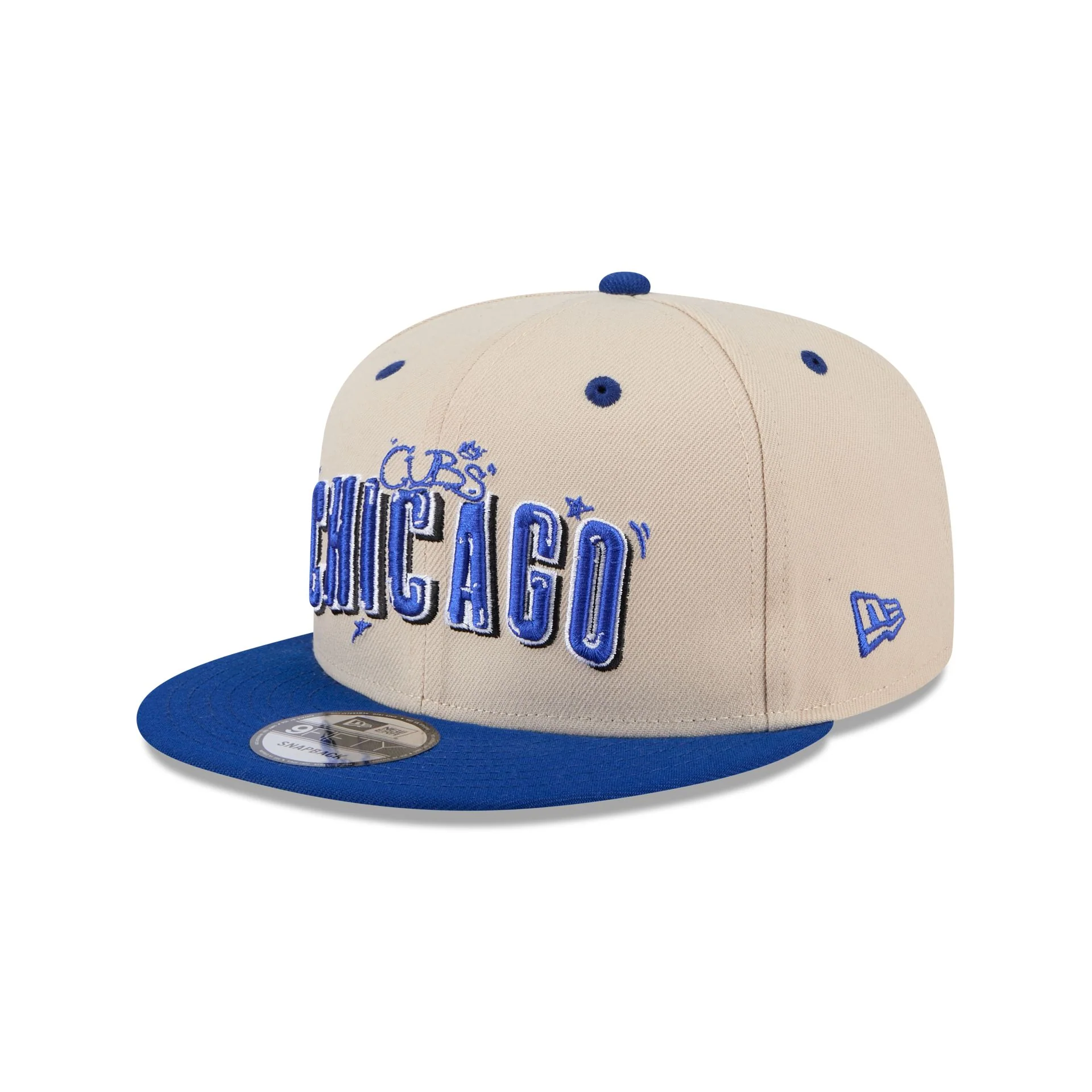 Chicago Cubs Team Art 9FIFTY Snapback Hat