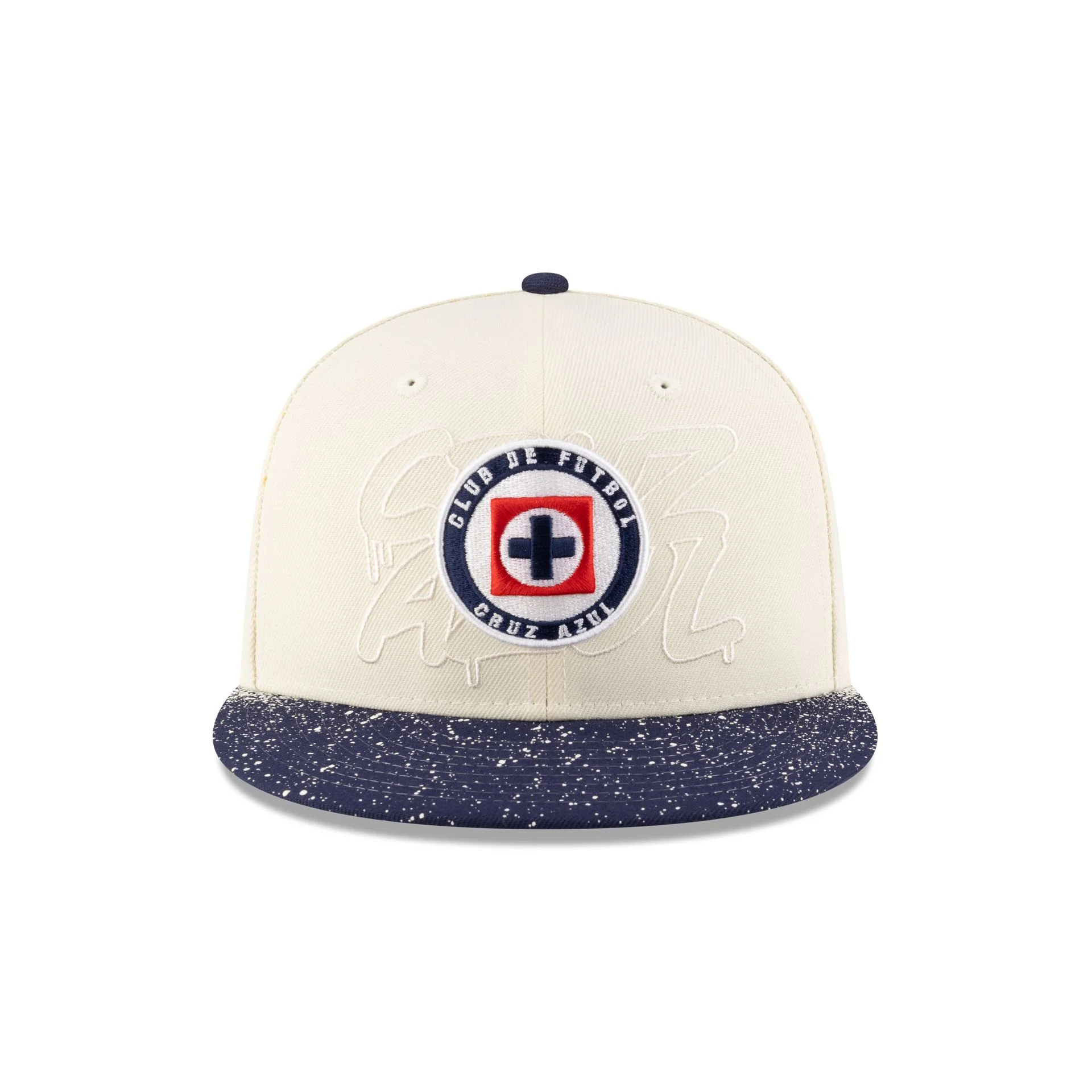 Cruz Azul Splattered Visor 59FIFTY Fitted Hat