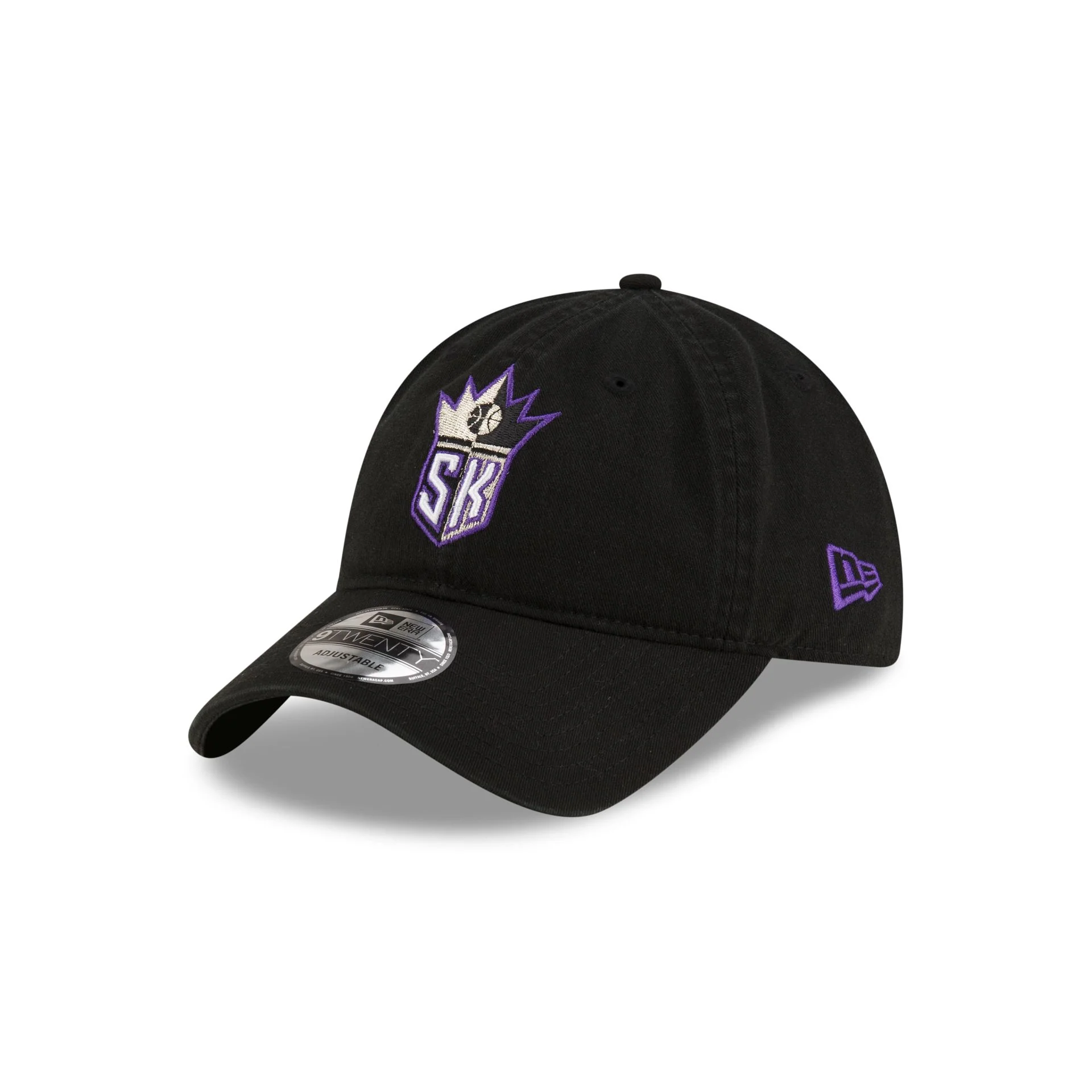 Sacramento Kings Classic Edition Black 9TWENTY Adjustable Hat