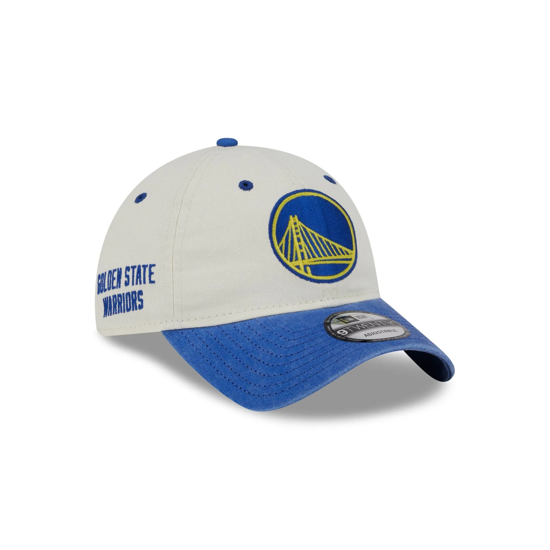 Golden State Warriors Classic Sidescript 9TWENTY Adjustable Hat