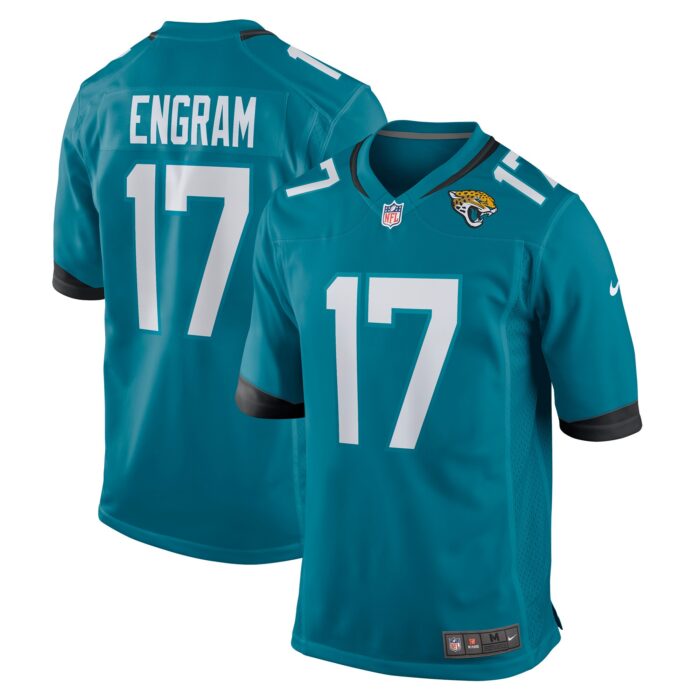Men’s Jacksonville Jaguars Evan Engram Nike Teal Game Jersey