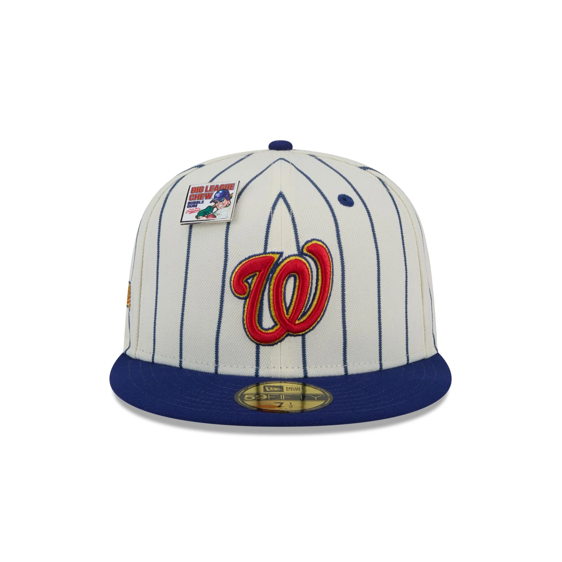 Big League Chew X Washington Nationals Pinstripe 59FIFTY Fitted Hat